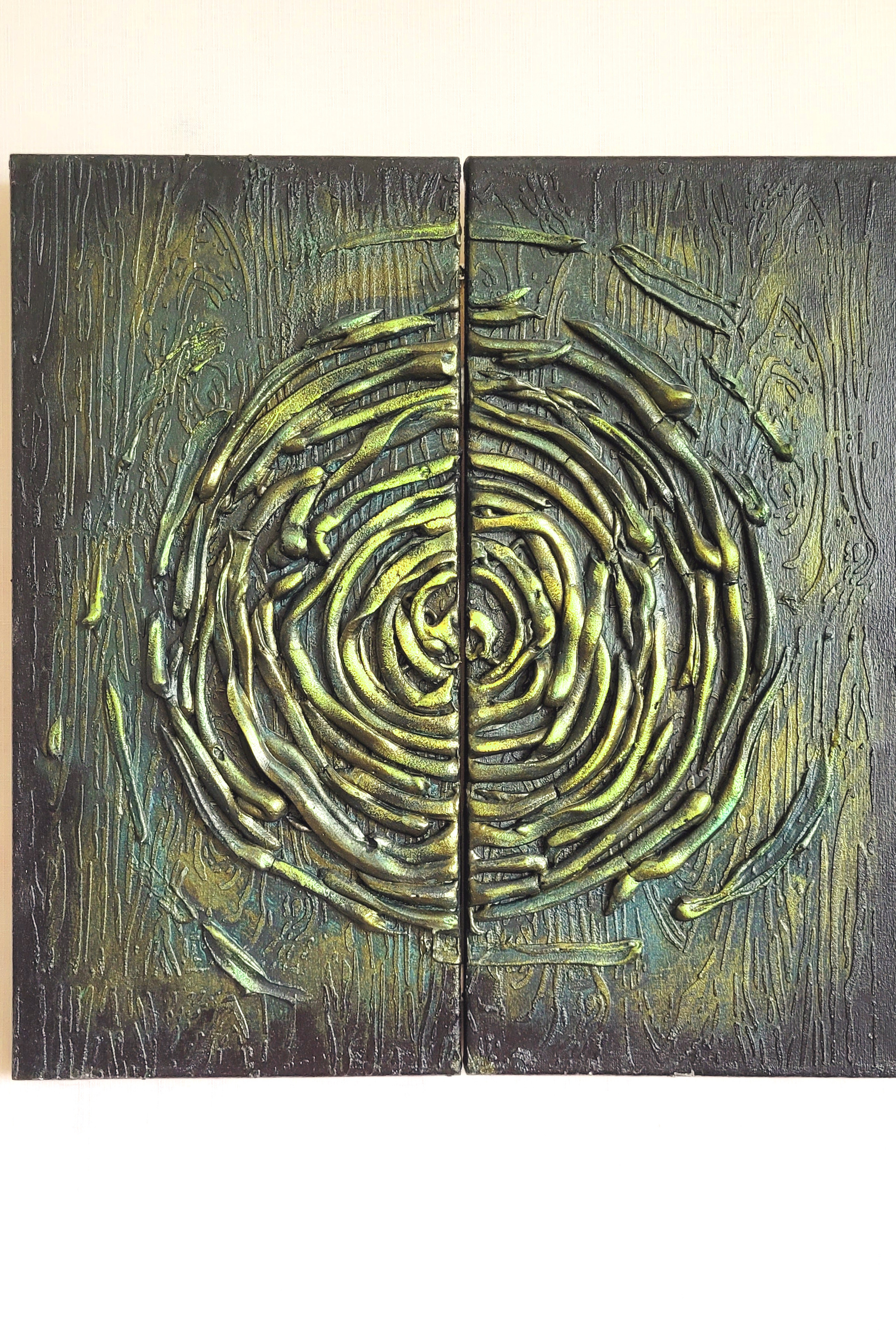 Абстракция № 1. Фактурные картины для интерьера