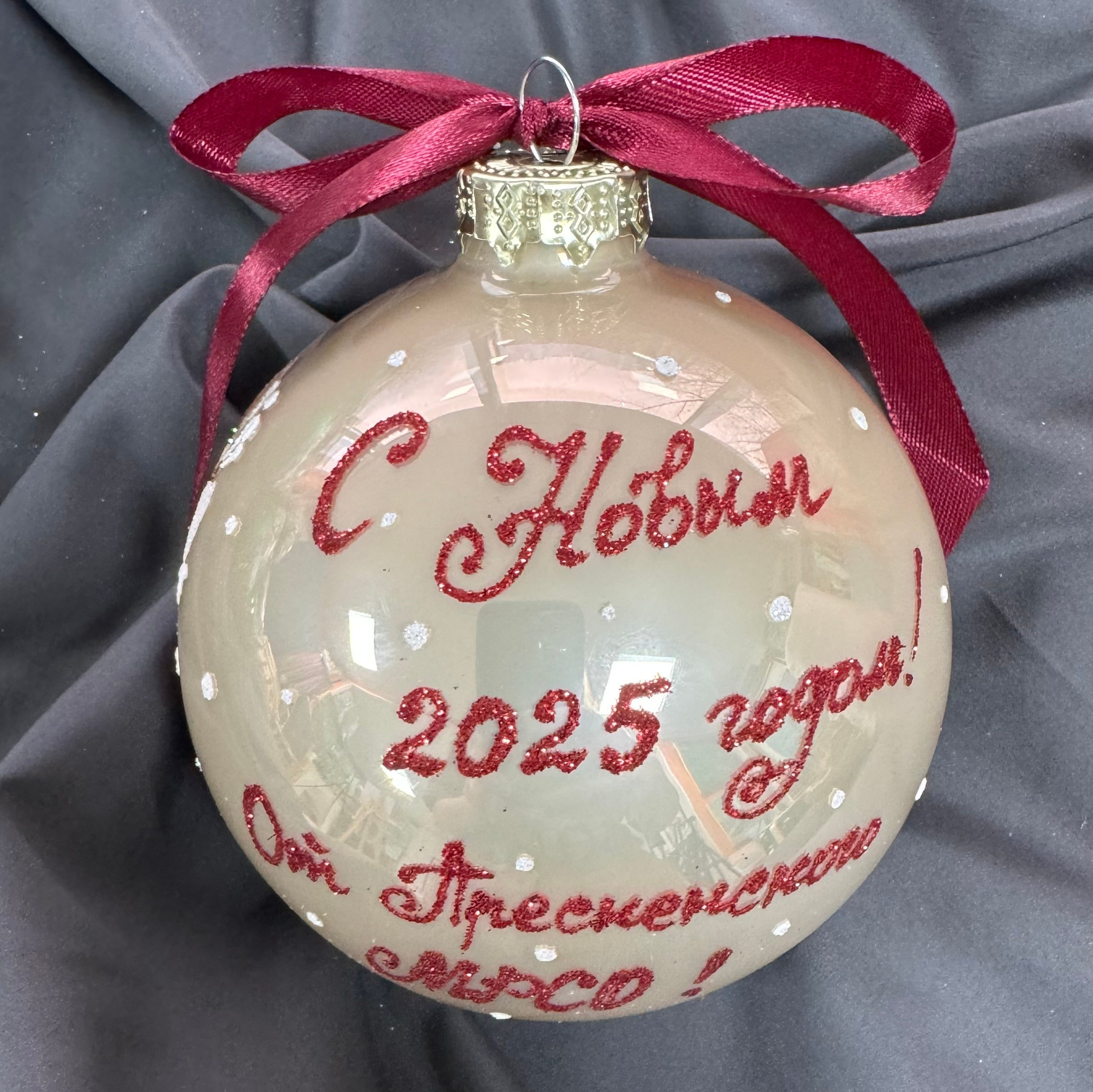 Портфолио — 10. Художественная ручная роспись елочных шаров и корпоративные подарки!