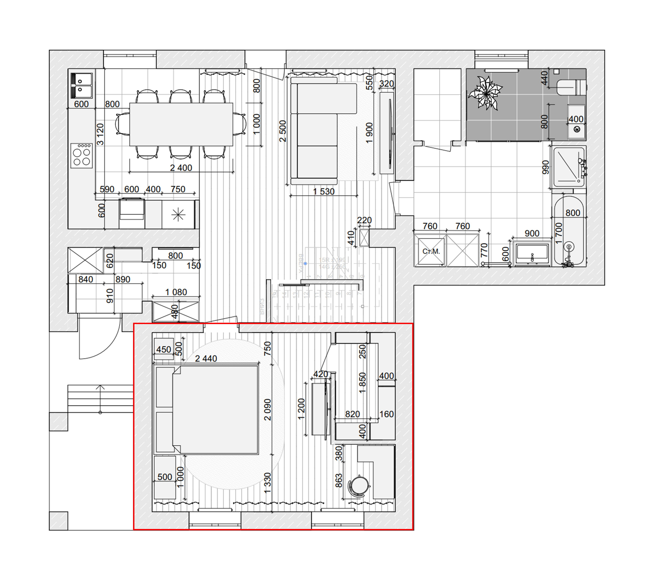 Проект дома в Белгороде. 3D-дизайнер Кристина Пуляевская