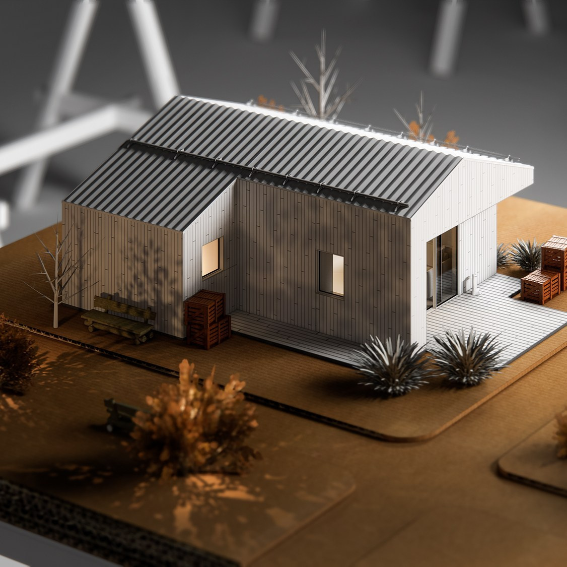 Sketchup. 3D визуализация интерьера и архитектурной среды