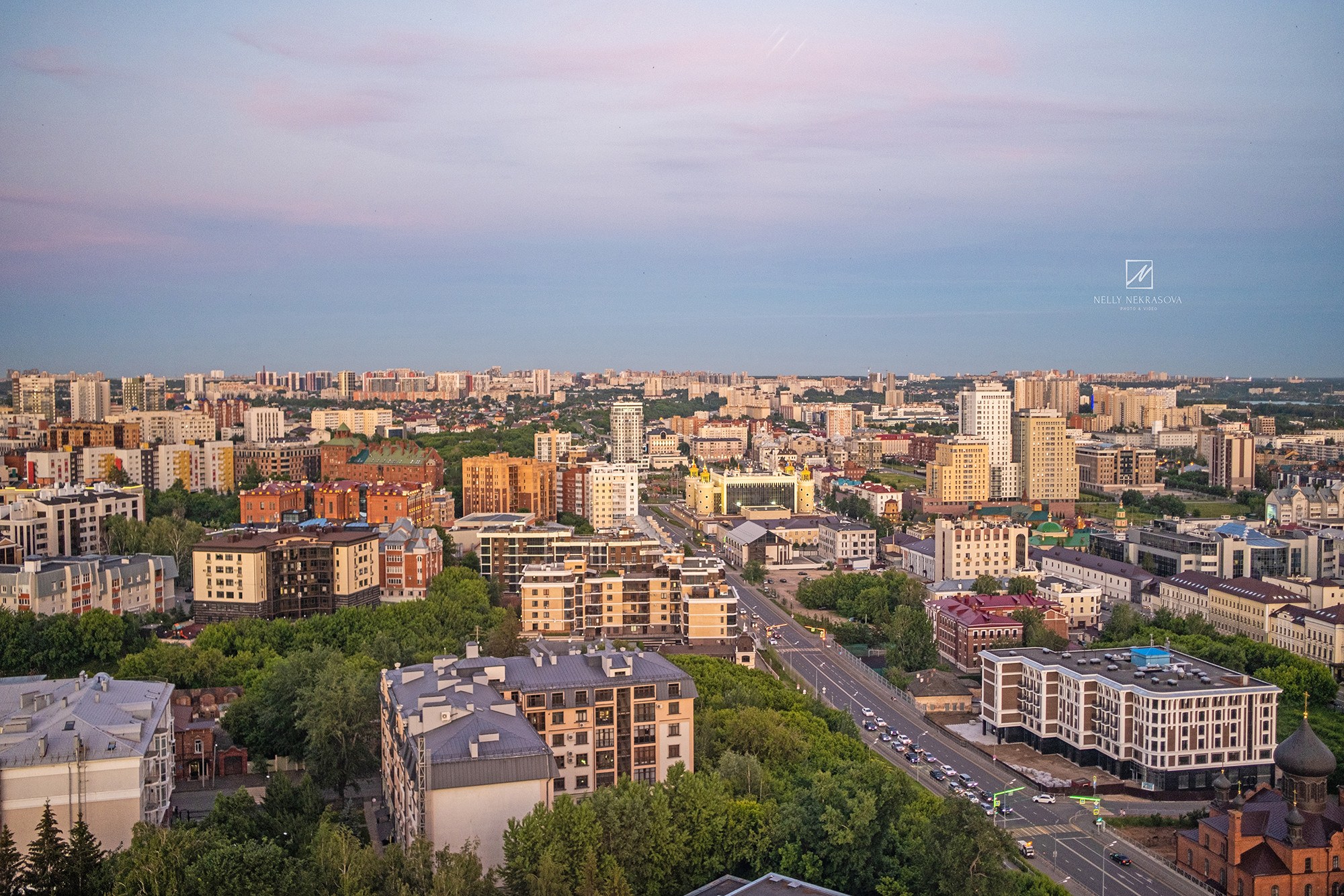 Казань с высоты птичьего полета. Фотограф Нелли Некрасова