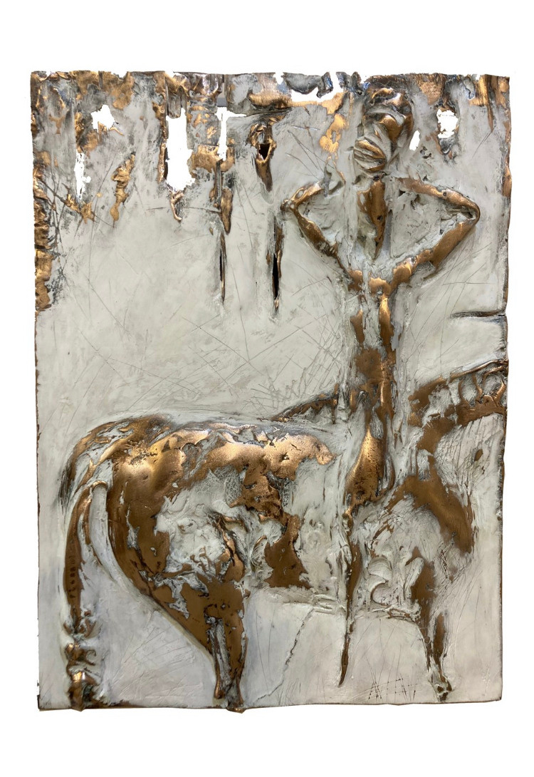 Неожиданный взгляд!. Sculptor Aleksei Dmitriev