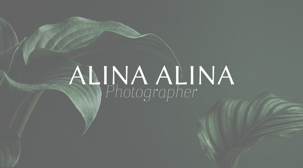 Алина Алина. Зеленый фотограф Москва, Балашиха