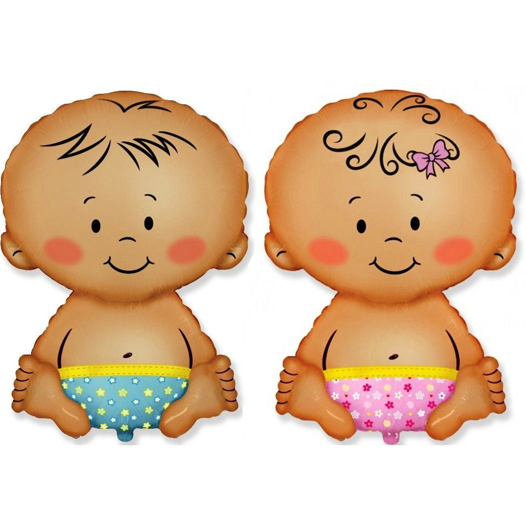Воздушные шары на выписку из роддома. Студия праздничного декора