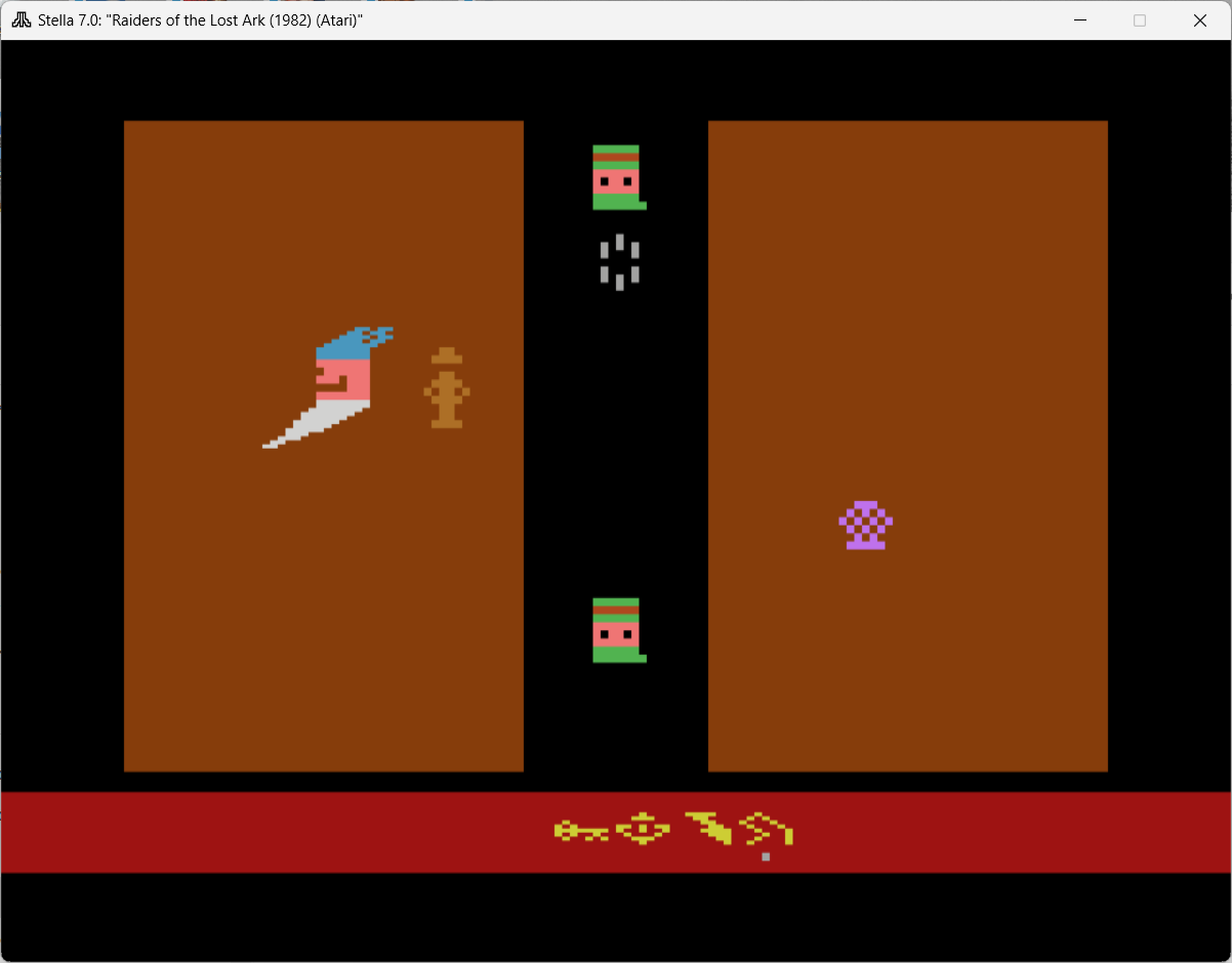 № 128 Raiders of the Lost Ark (1982) — среднее между «лучшей» игрой и «худшей» игрой. Wordlessly