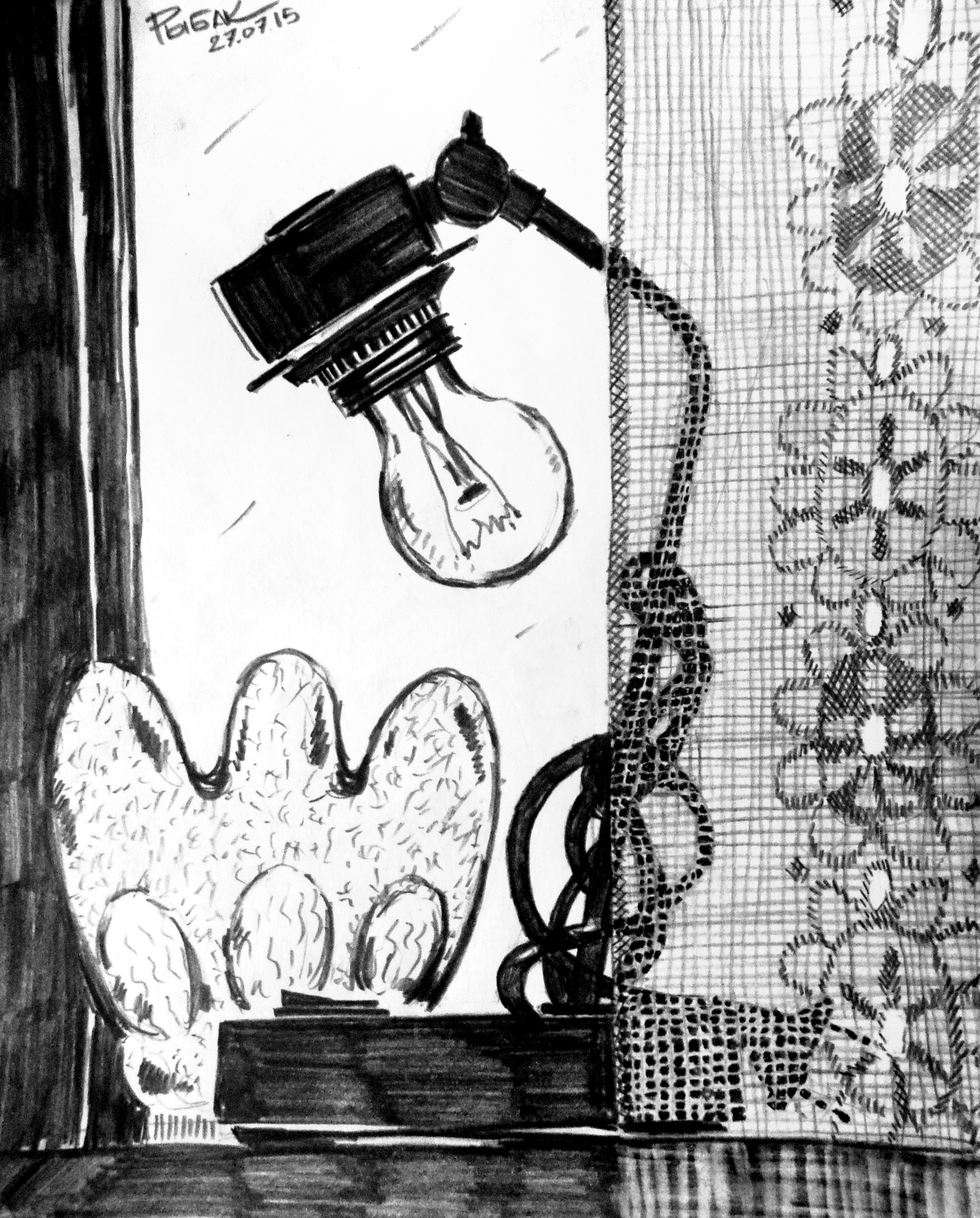 Графика 2015. Художник Рыбак Николай