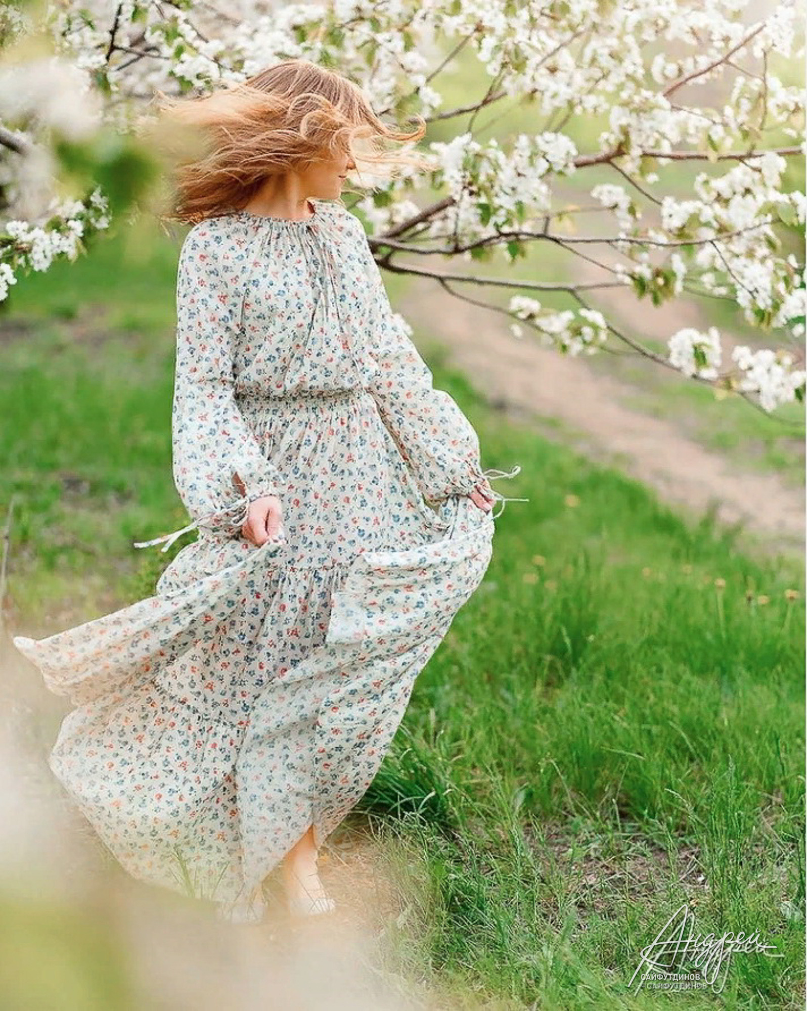 Фотосессия в цветущих садах 🌸. Свадебный и семейный фотограф в Ростове-на-Дону. Андрей Сайфутдинов
