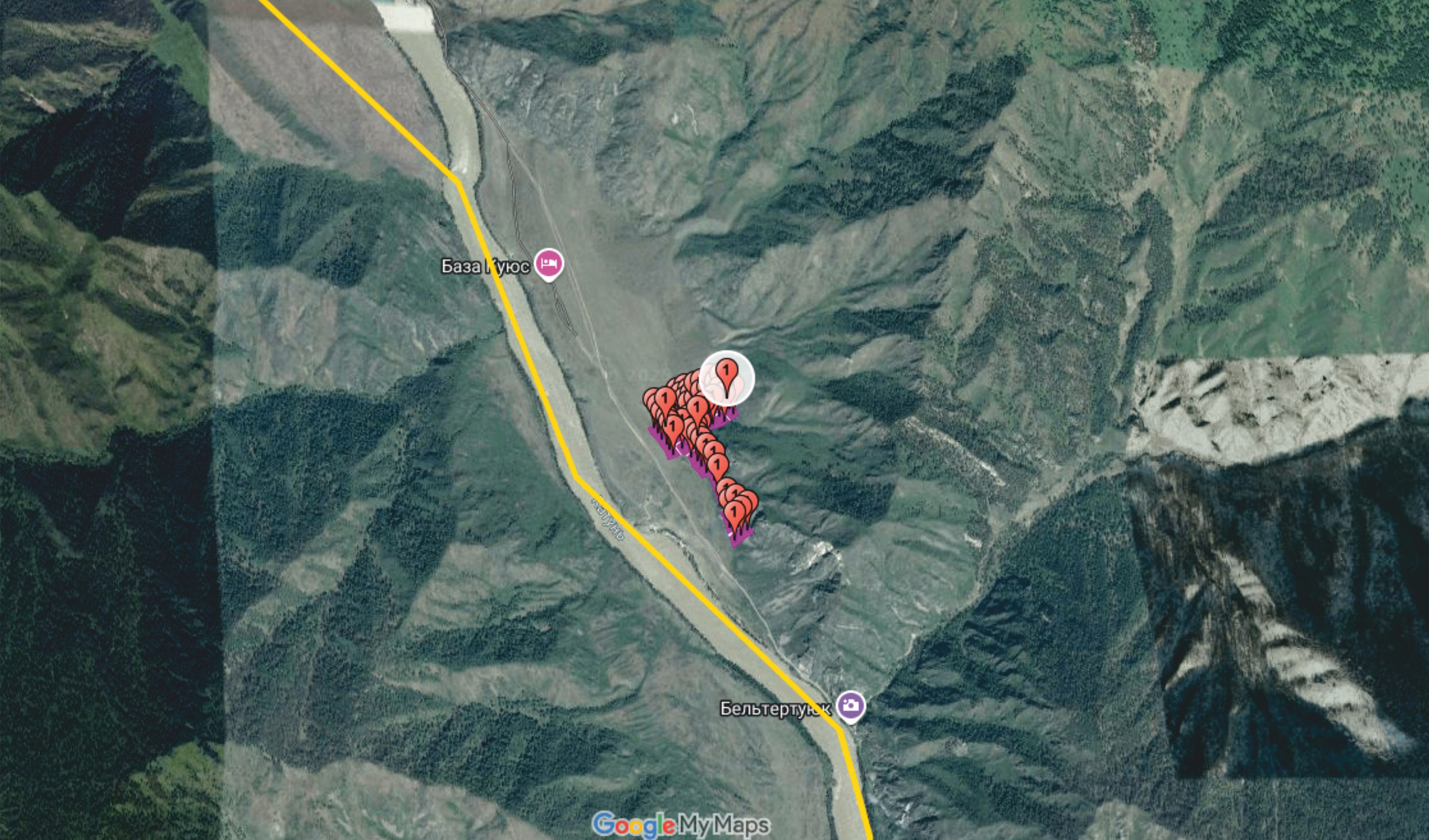 Участки до Ороктойского моста. Банк земельных участков Алтая
