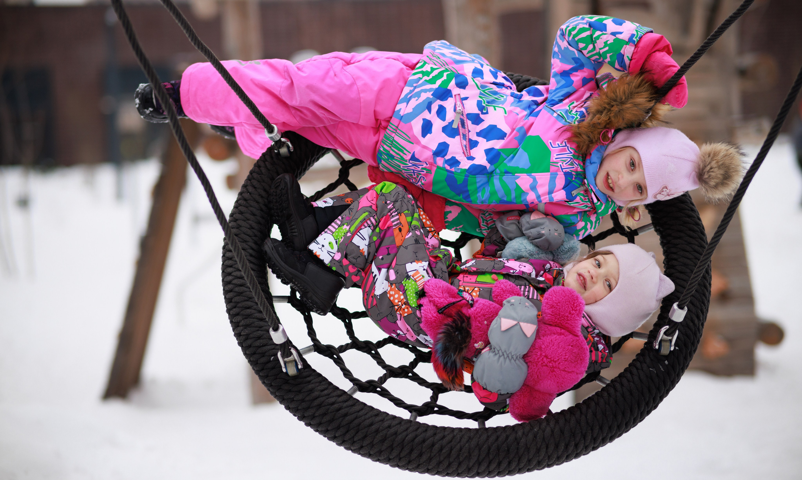Детская фотосессия на прогулке в Москве