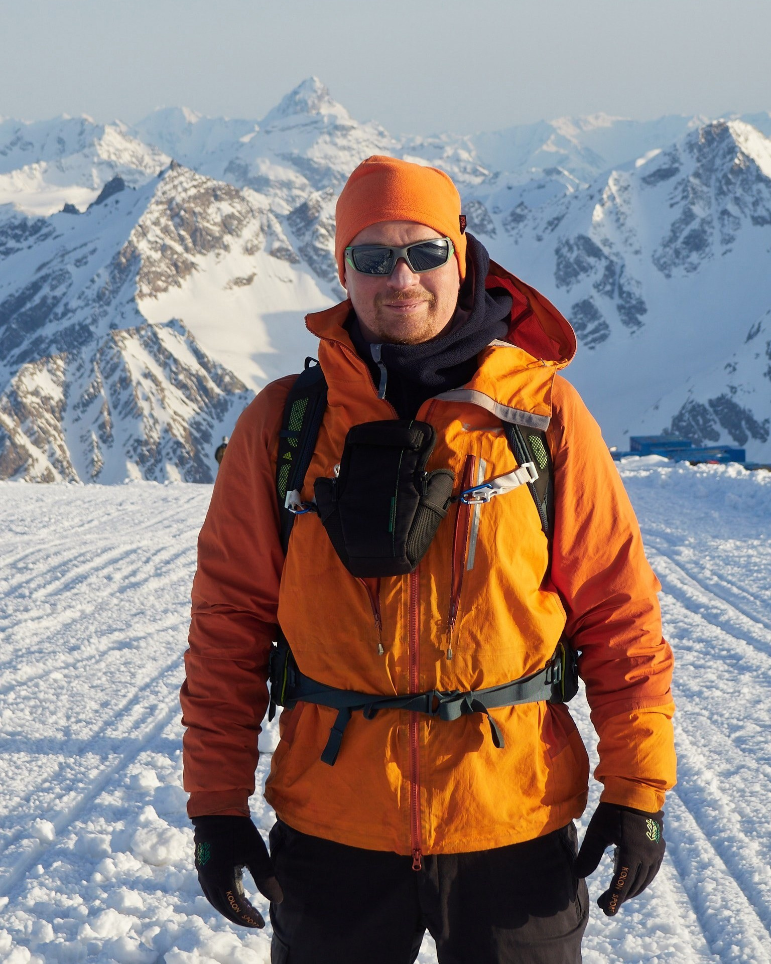 Горный, высотный Фотограф на Эльбрусе Георгий