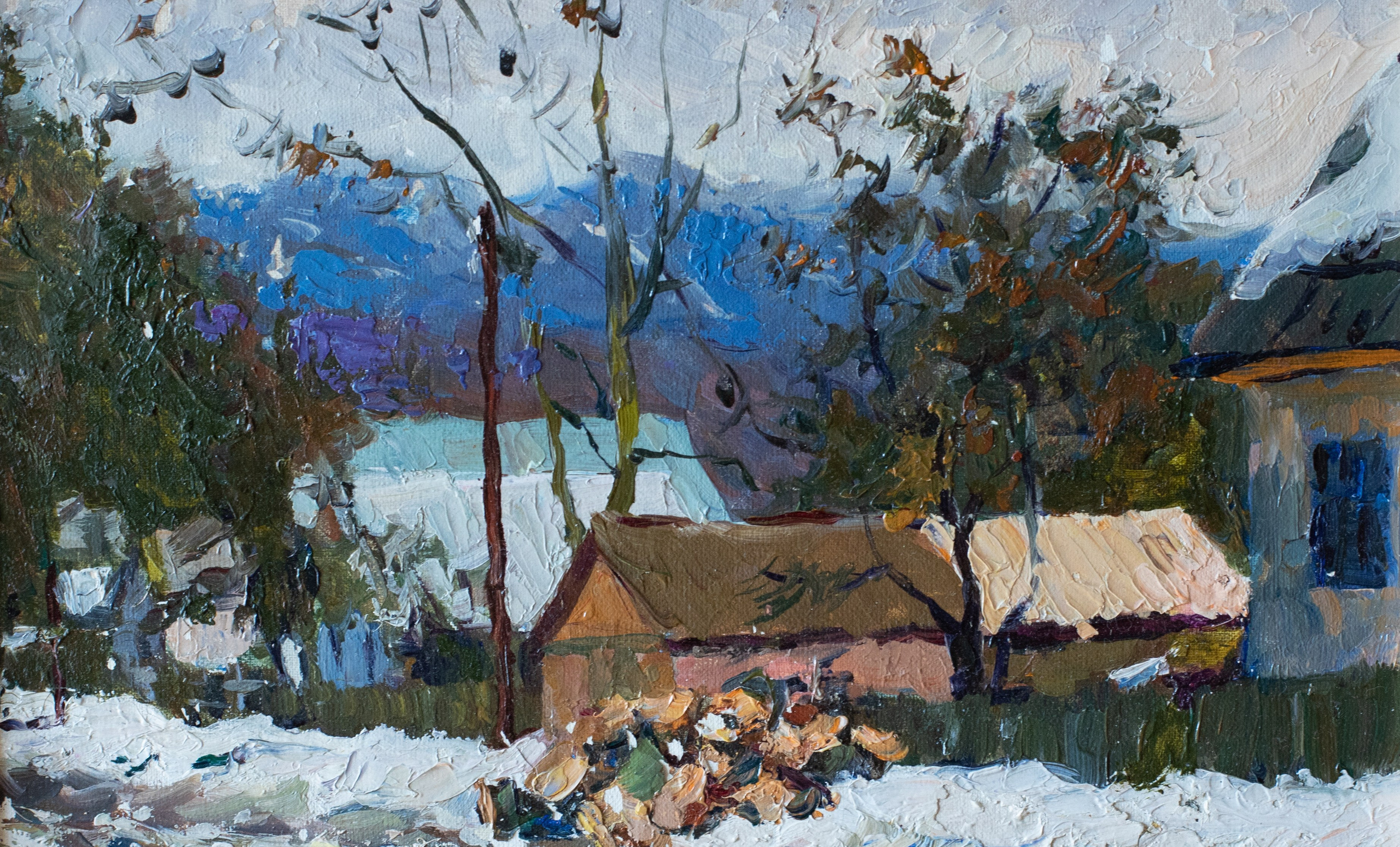 Моя творческая семья. Картинная галерея пейзажей Москвы от художника Станислава Скобелева