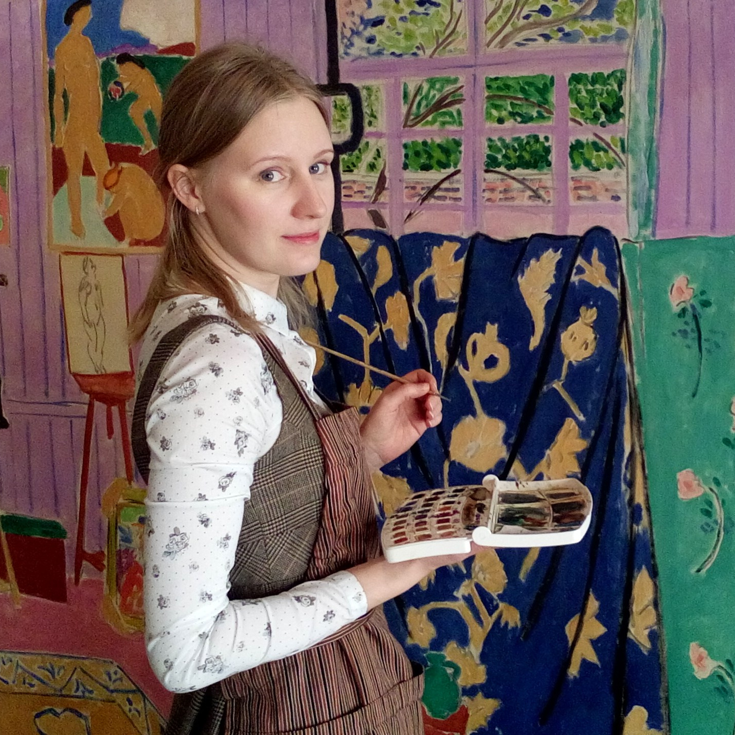 Обо мне. Художник и реставратор в Москве Елена Юнина