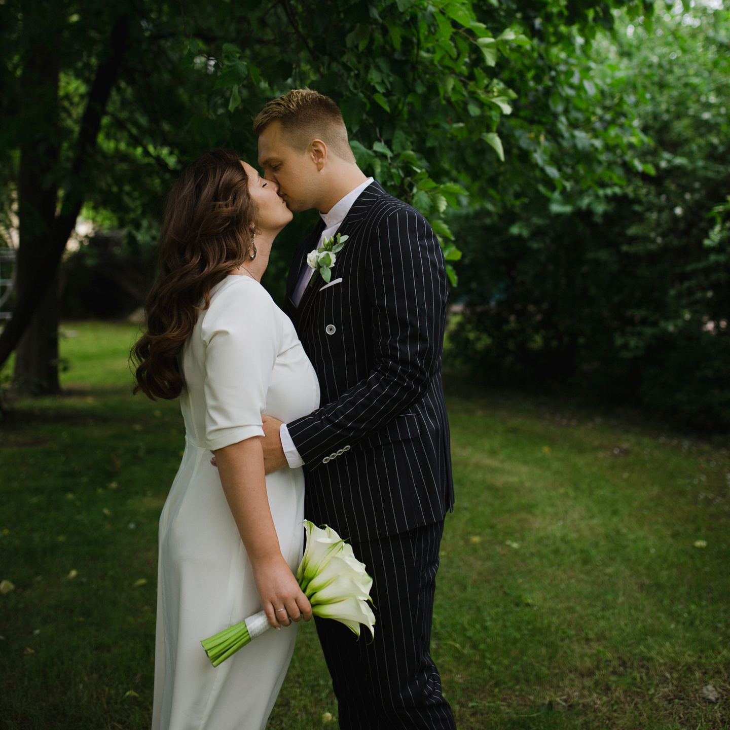 Свадебная фотосессия в парке