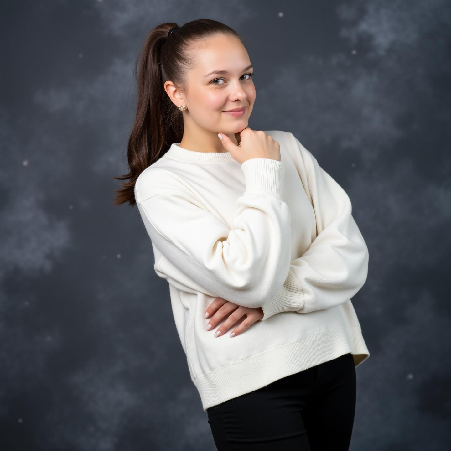 Фотография девушки школьницы 9 класса для выпускного альбома в Нижневартовске