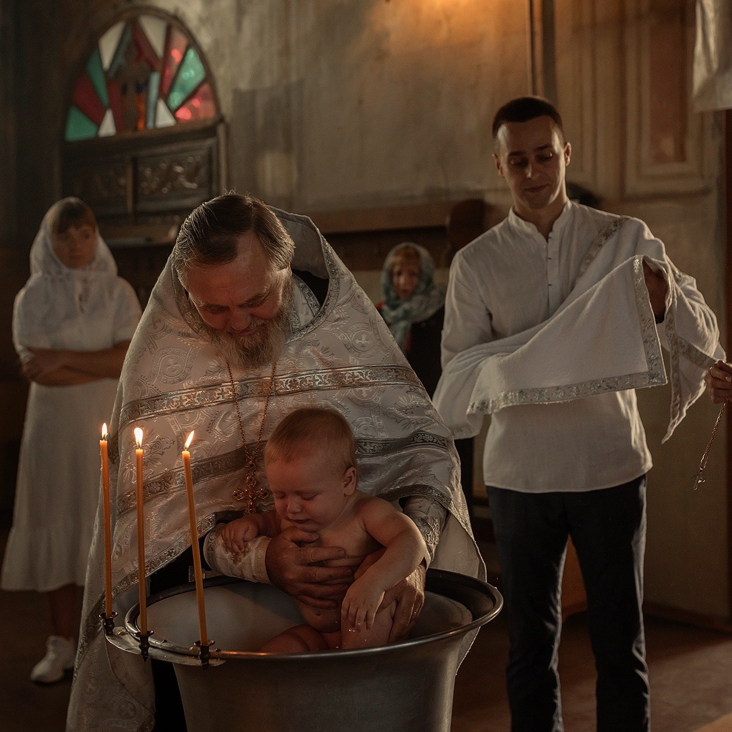 Таинство Крещения. Фотограф Ростов-на-Дону Москва