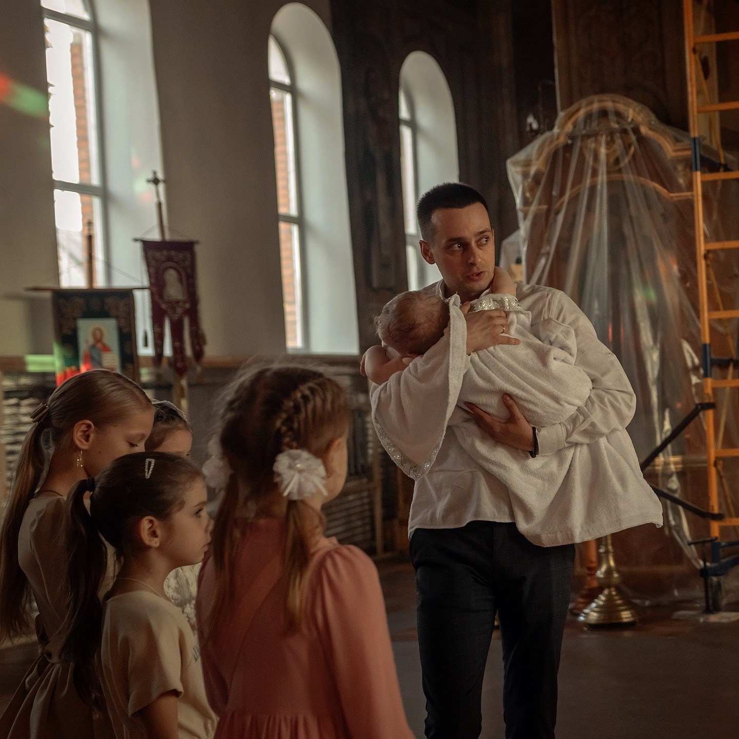 Таинство Крещения. Фотограф Ростов-на-Дону Москва