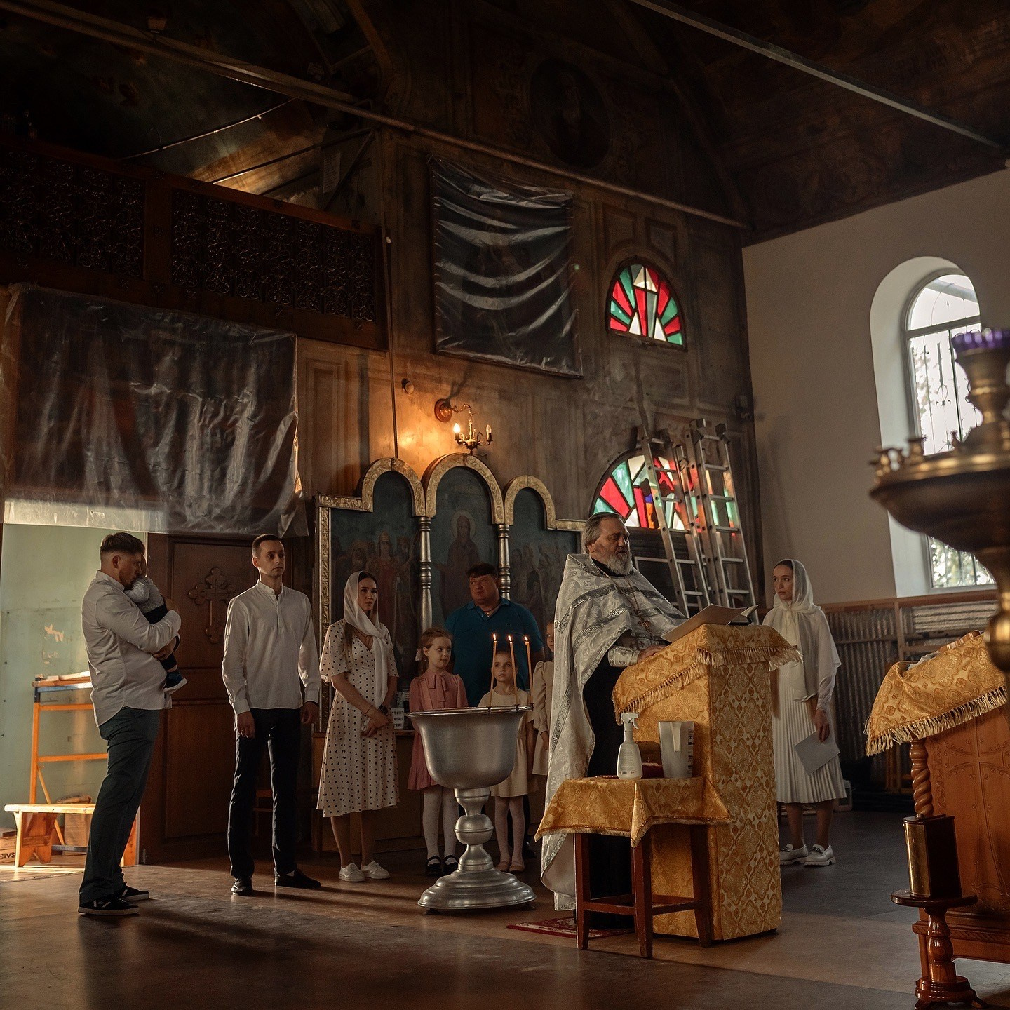 Таинство Крещения Москва. Фотограф Ростов-на-Дону Москва