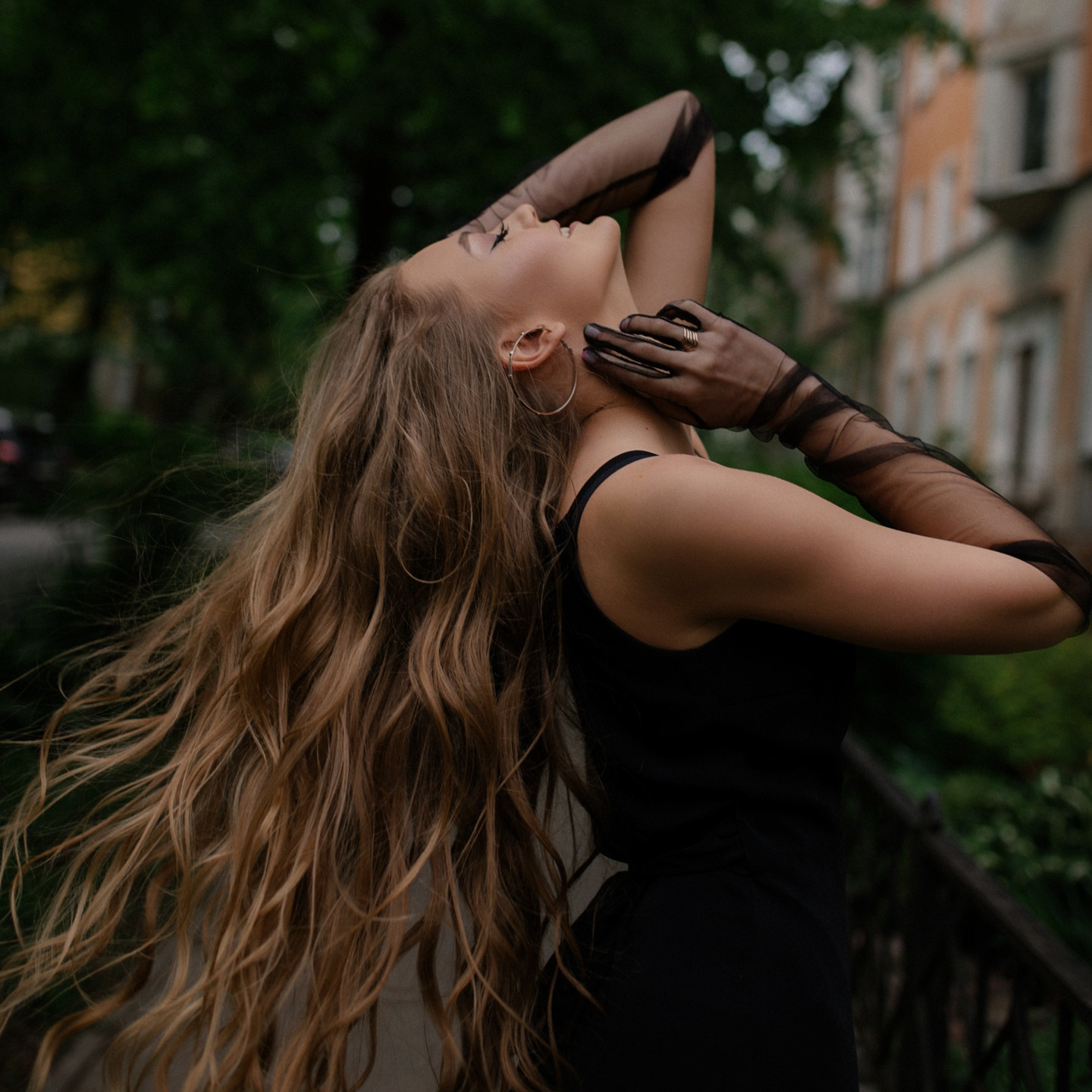 Весенняя фотосессия на улице