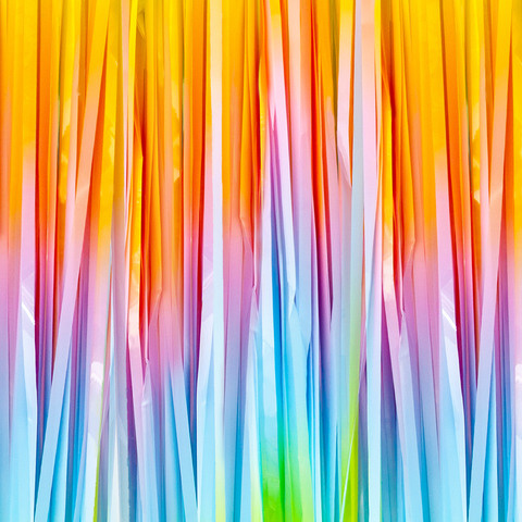 Фотозона с дождиком. Студия праздничного декора