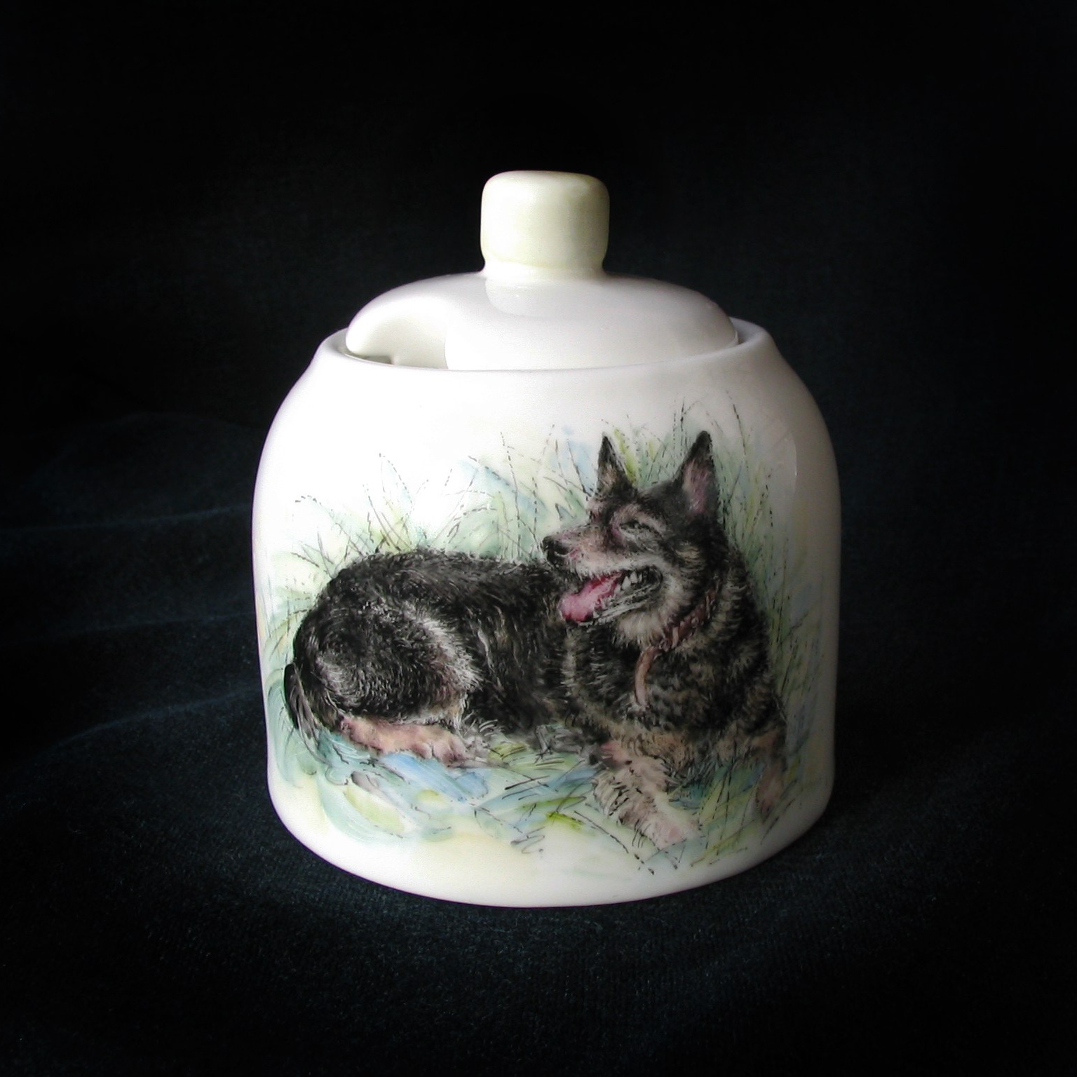 Ваша собака на фарфоре. Роспись Фарфора в Санкт-Петербурге