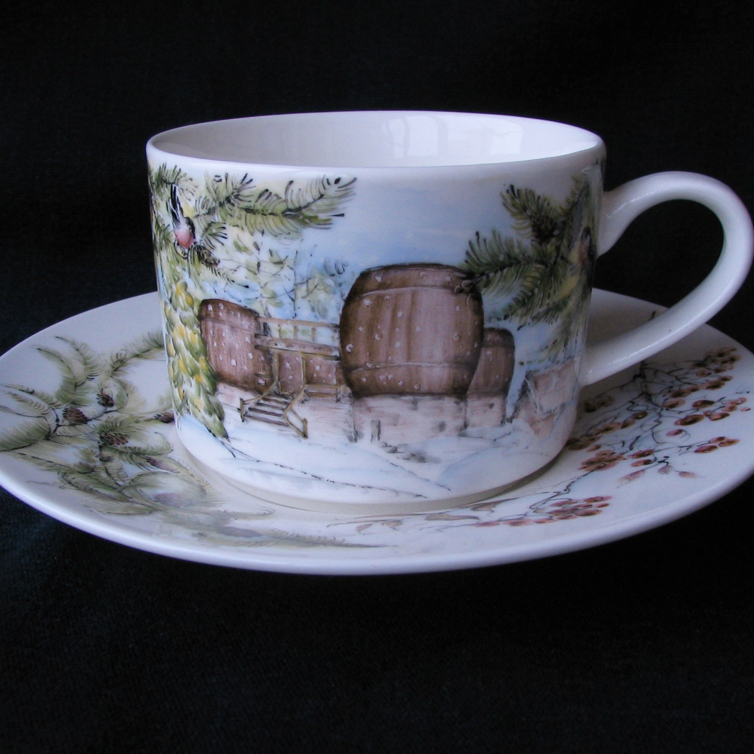 Бор 812. Индивидуальные заказы. Роспись фарфора в Санкт-Петербурге