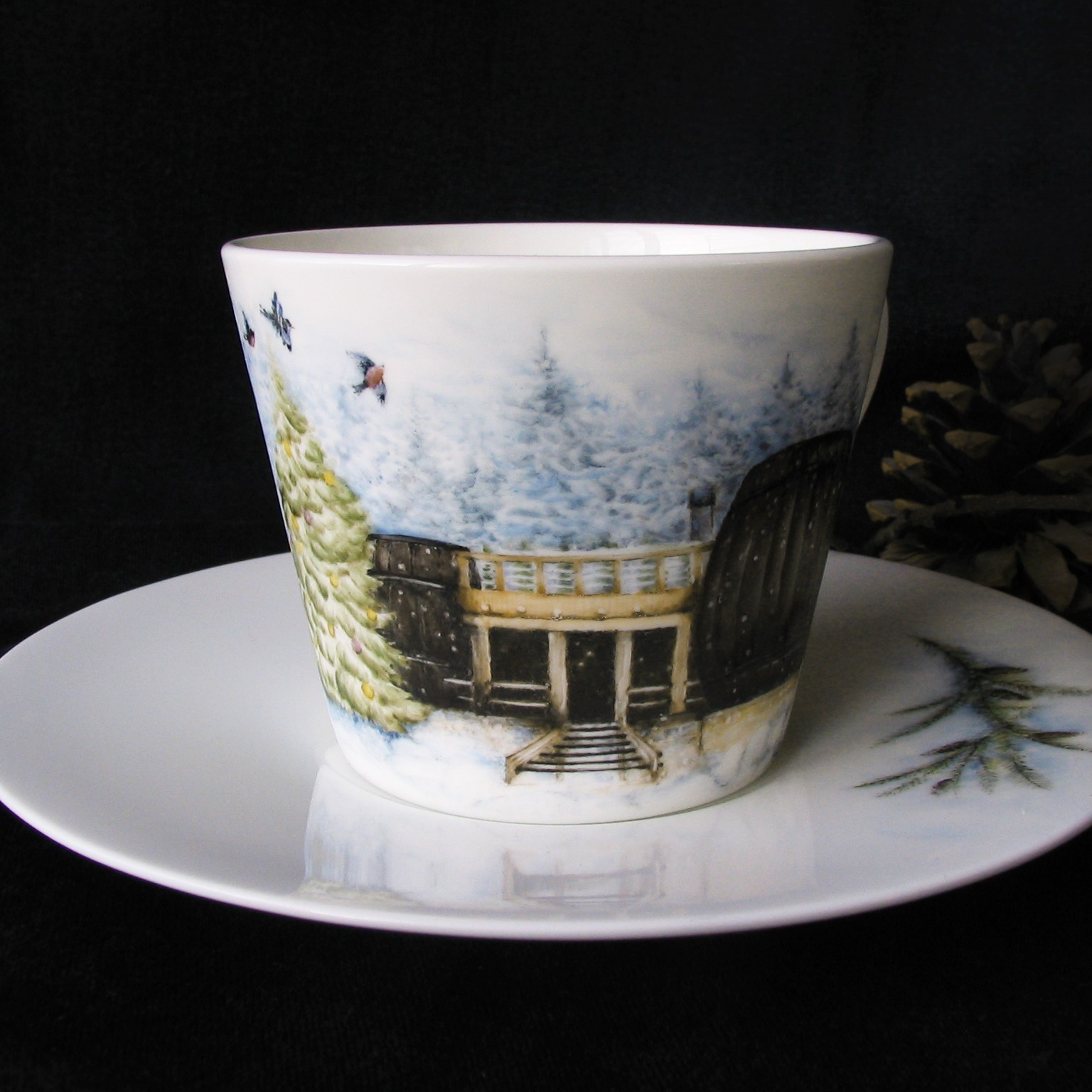 Бор 812. Индивидуальные заказы. Роспись фарфора в Санкт-Петербурге