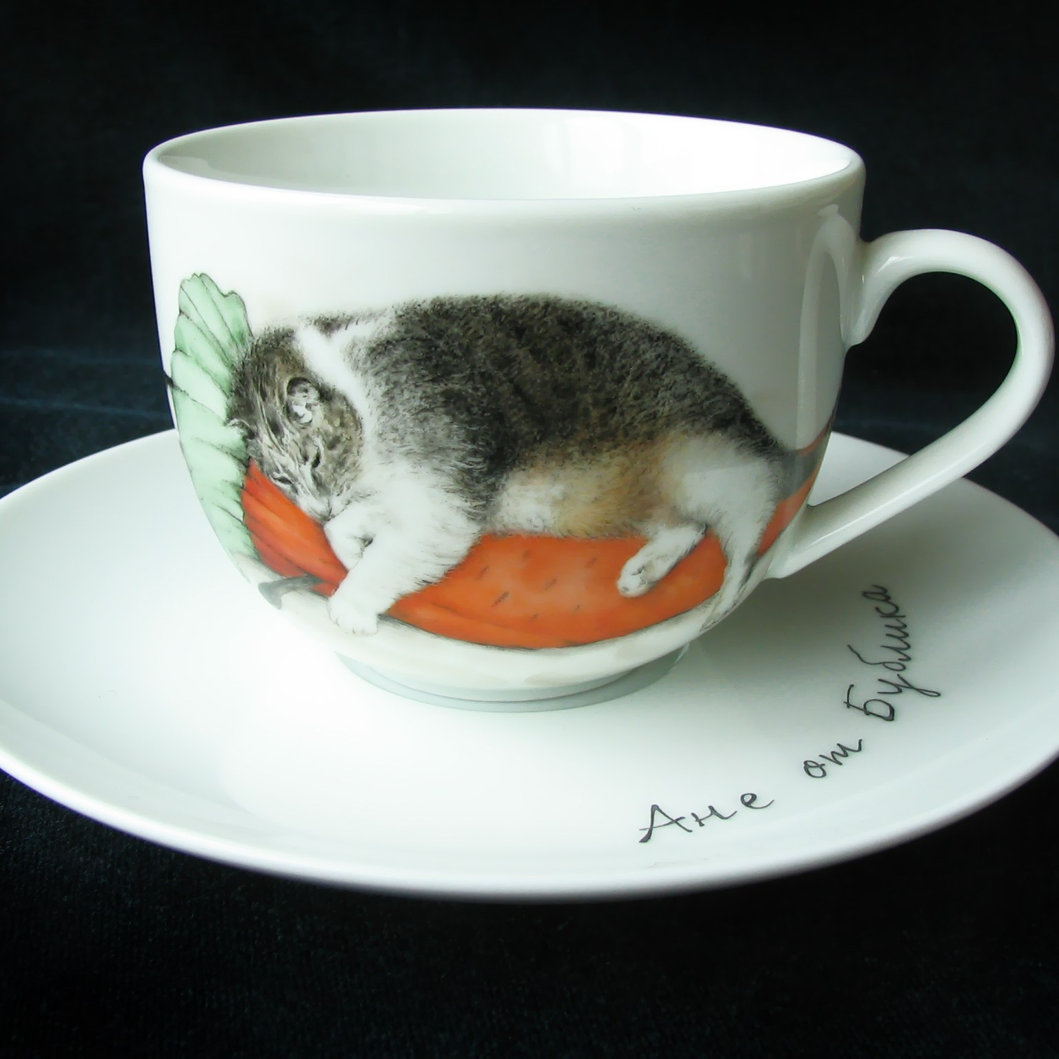 Ваш питомец на фарфоре. Роспись Фарфора в Санкт-Петербурге