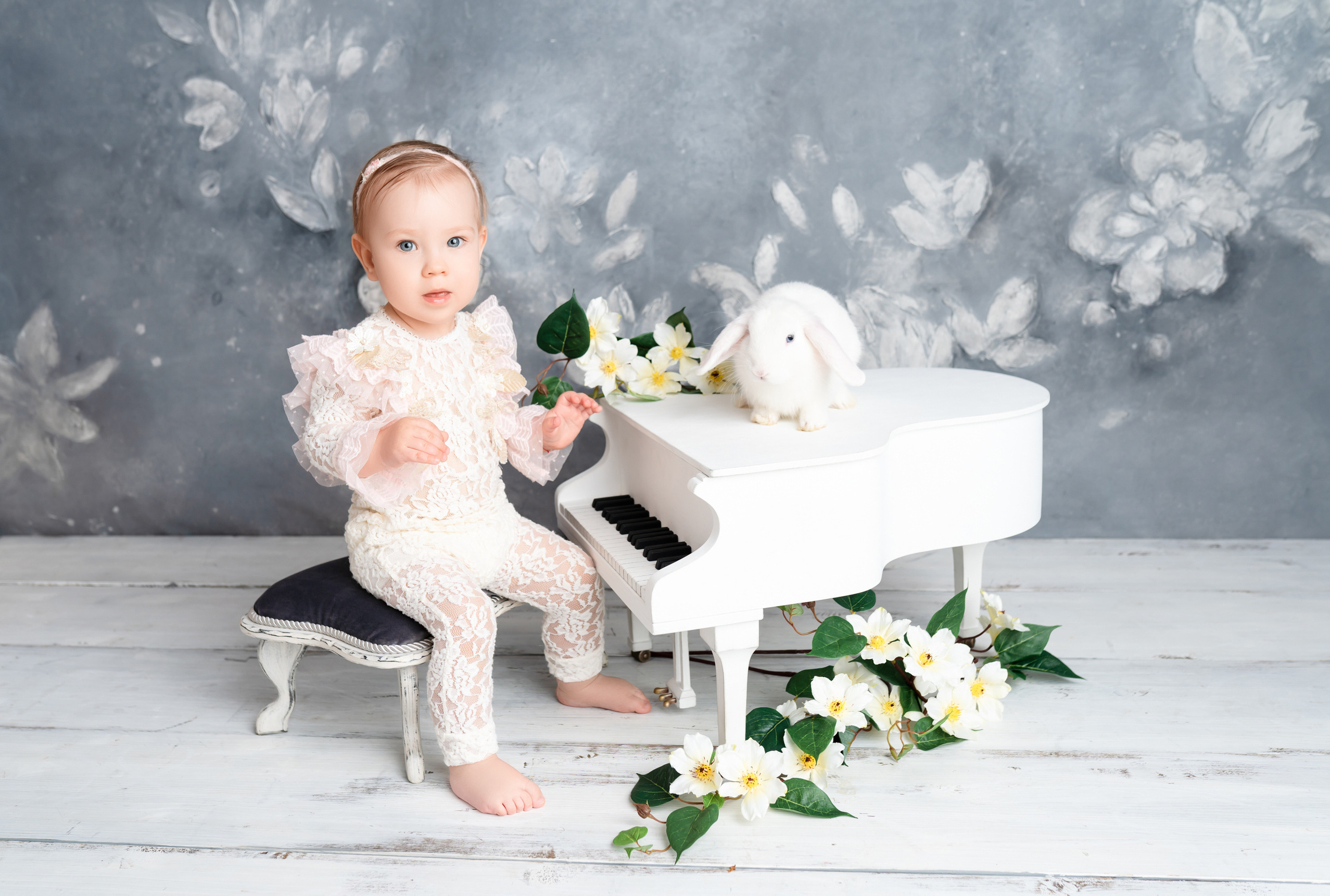 Годовасие для девочки. Фотограф newborn, беременности в стиле vogue, фотопроекты. Москва