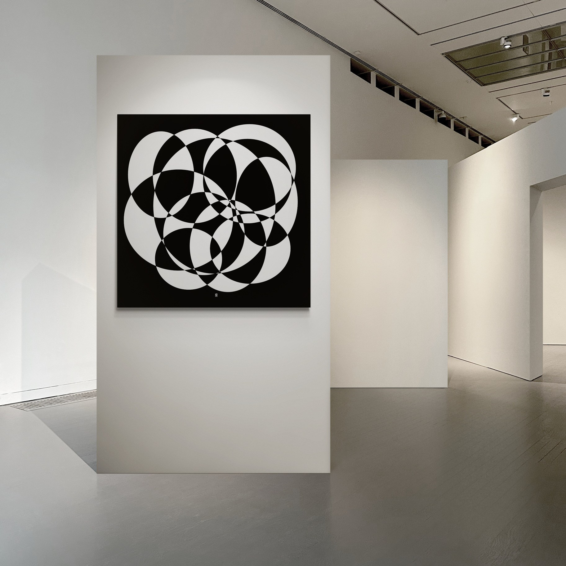 Abstractionism of a tube TV № 09050. Roman Hodirev is an esoteriologist, multidisciplinary artist, photographer and musician. Saint Petersburg, Riga