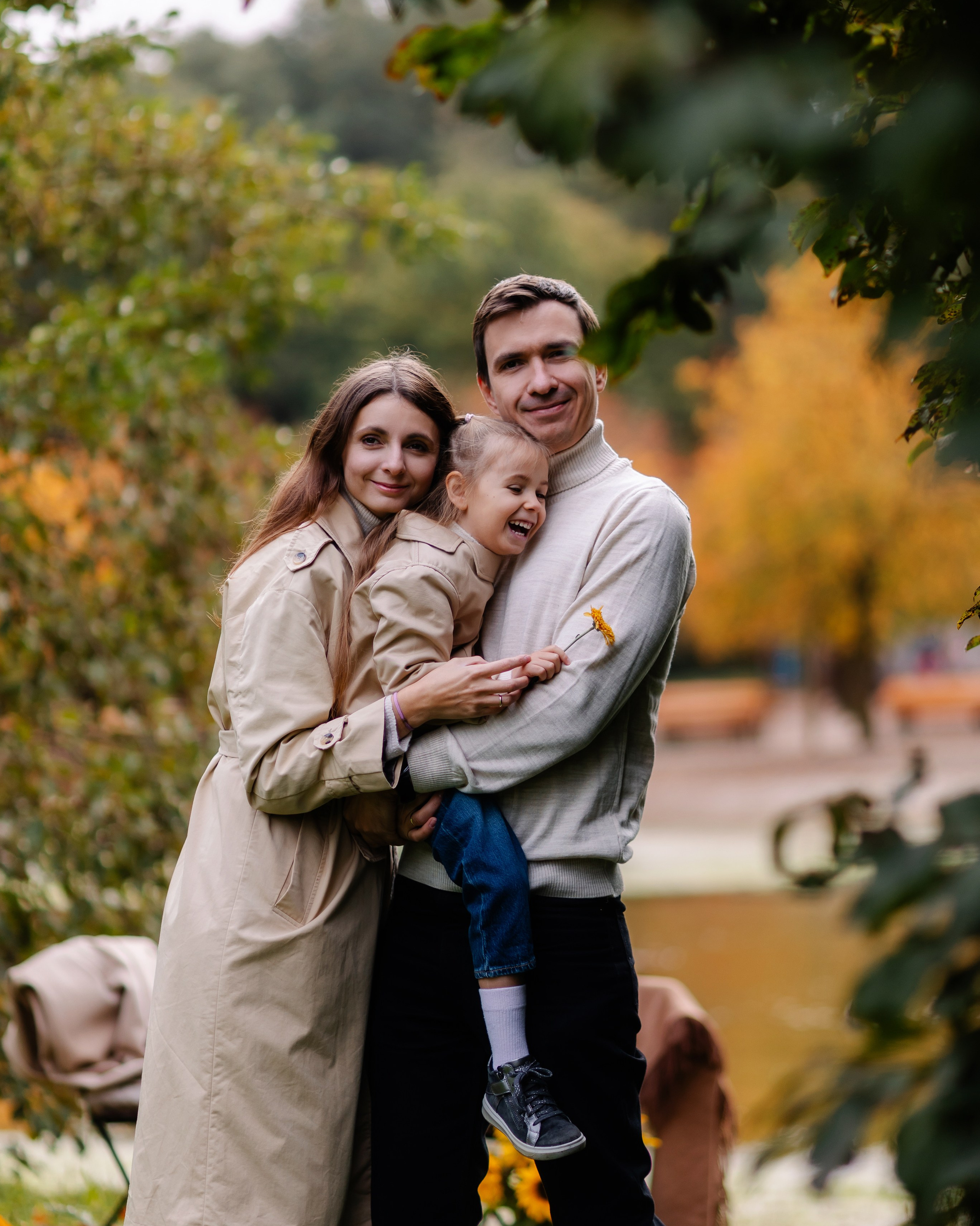 Herbstfotoshooting in München 2024. Семейный фотограф в Мюнхене Даша Антипина