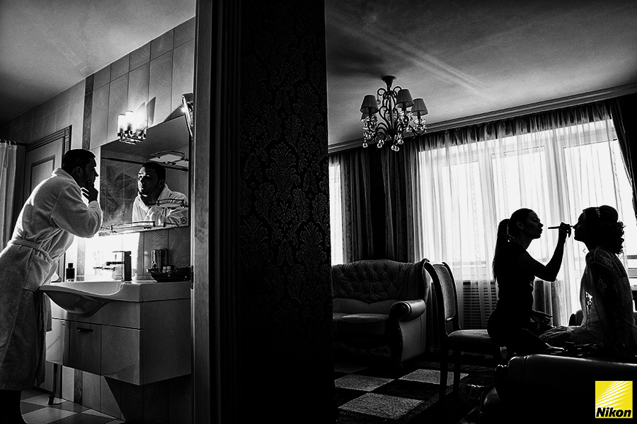 призовое место в свадебной фотографии г. Новороссийск по версии Nikon Russia