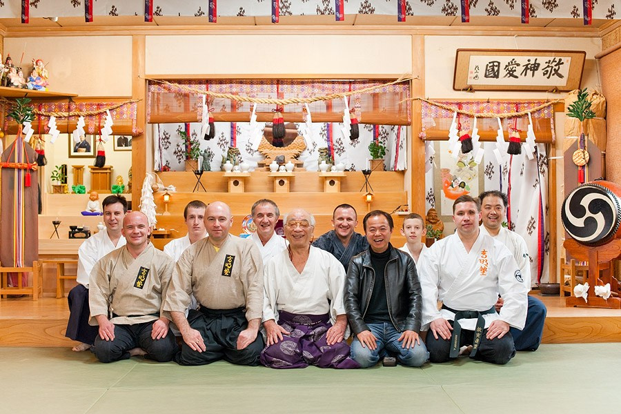 Сасаки-сэнсэй и руководители федерации Кодзюцу