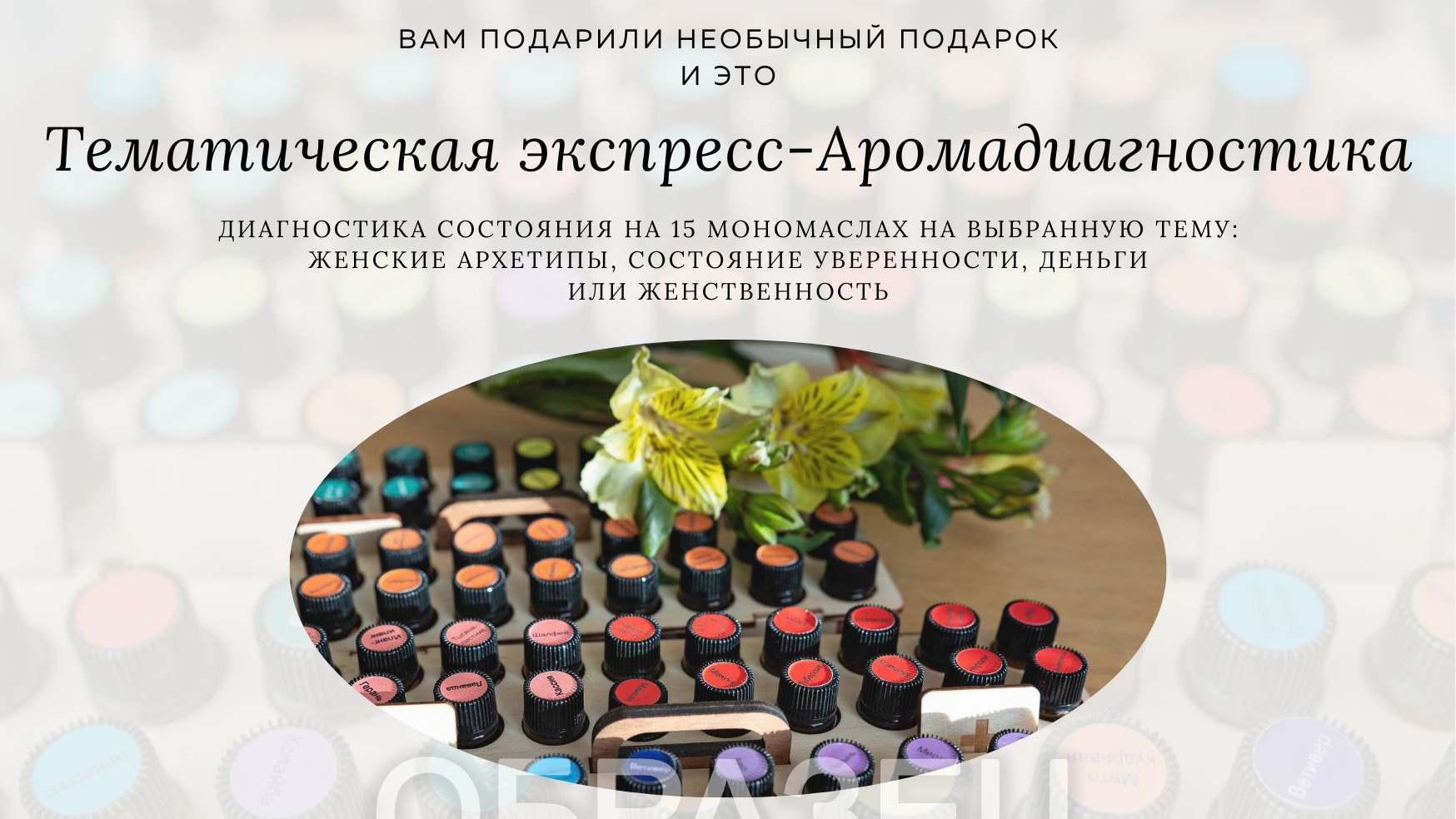 Подарочные сертификаты. Ароматестирование по методу Аромакод и Нейростатус в Санкт-Петербурге