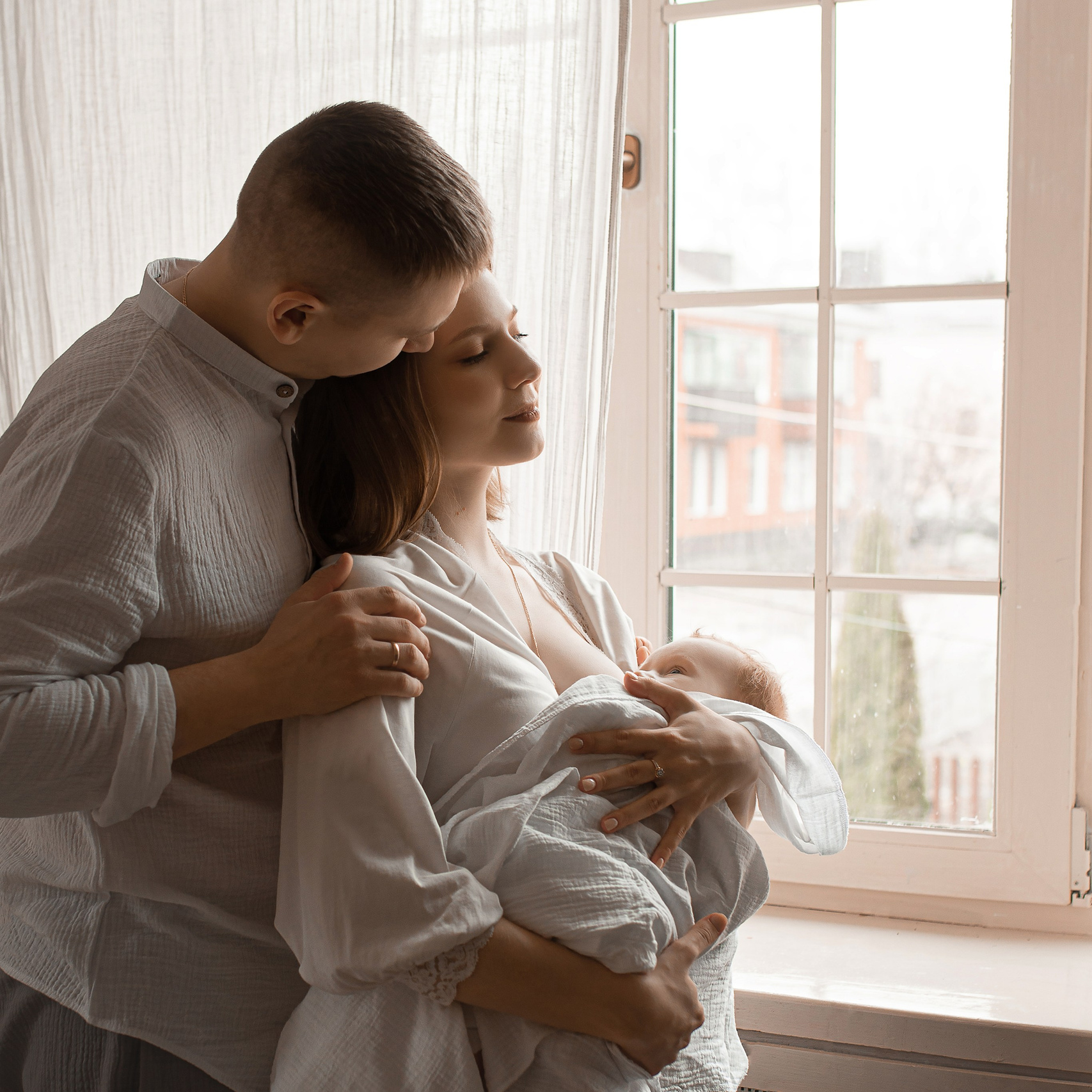 Съемка Newborn Lifestyle. Фотограф Таинств Крещения и Венчания в г. Курске