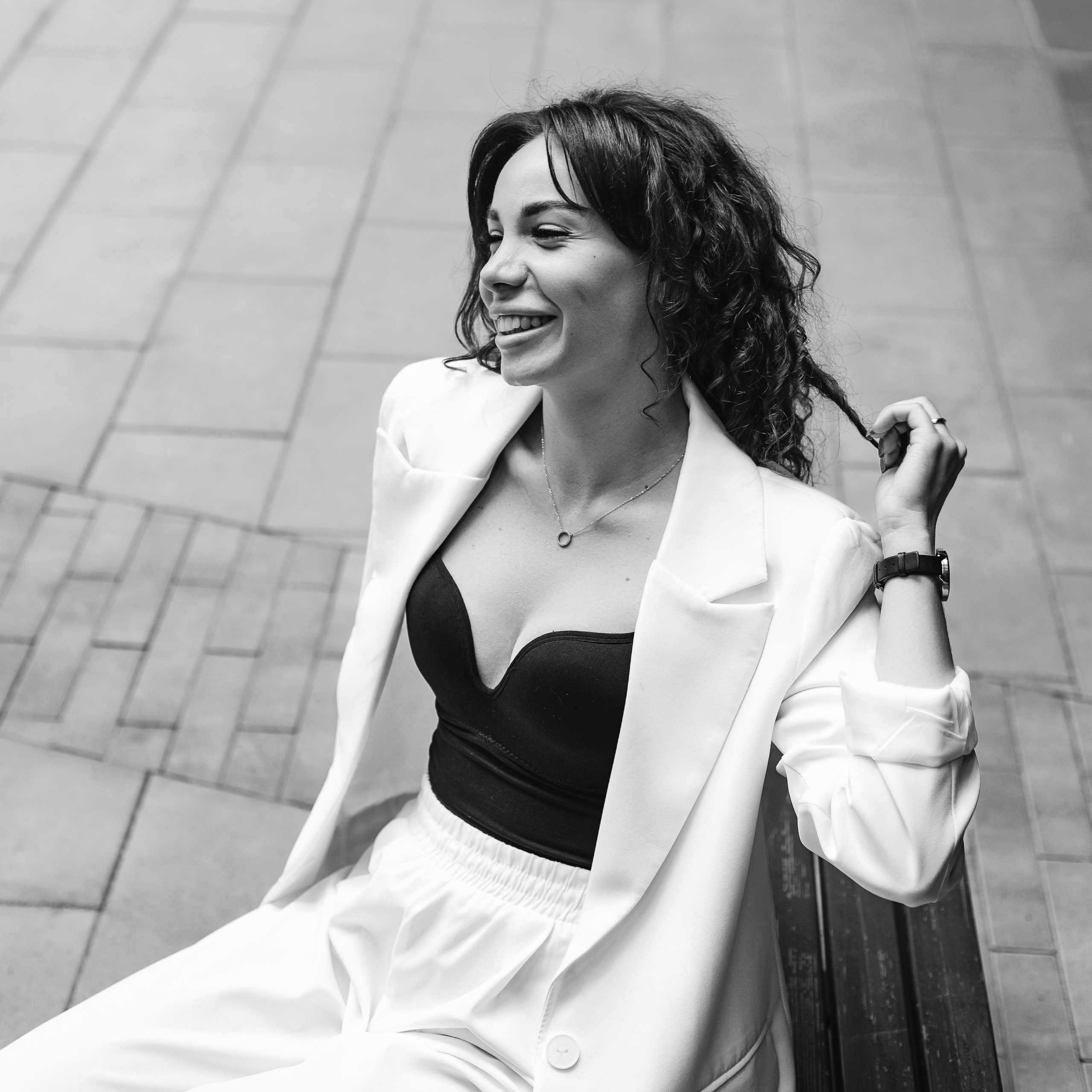 стильная съемка в Москве портрет женщины