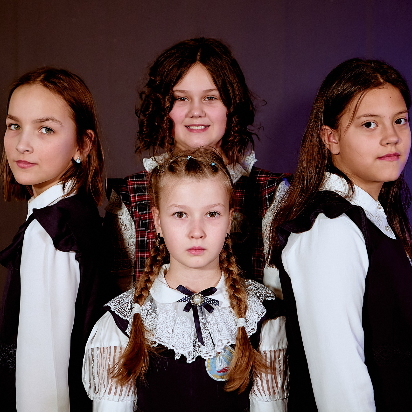 Школьная фотосессия. Православный портретный Фотограф Николай Голованов. Православная Гимназия Преподобного Серафима Саровского г. Дзержинск