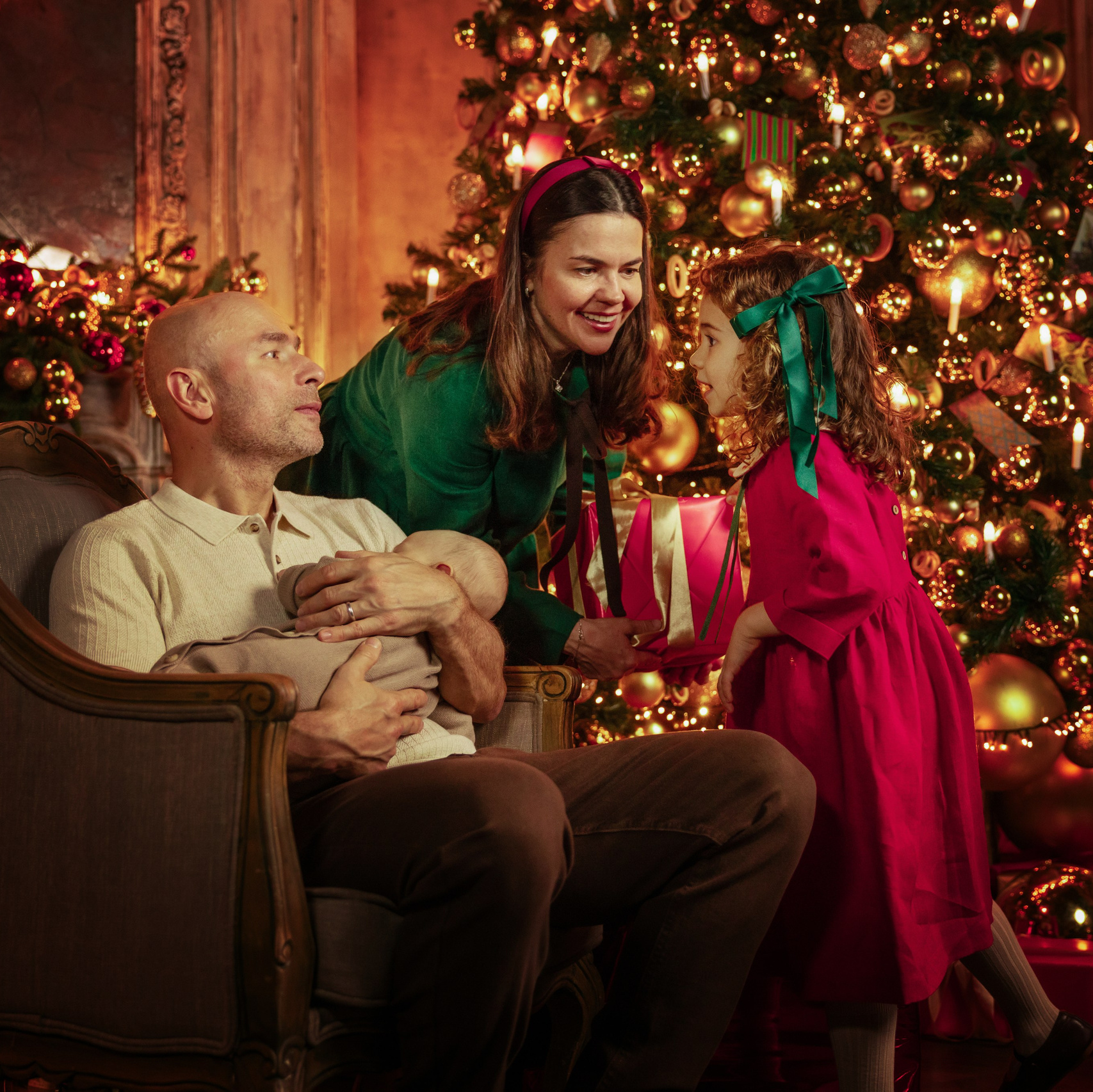 Семейная фотосессия, групповой портрет. Семейный фотограф Дина Морозова | Москва, Московская область