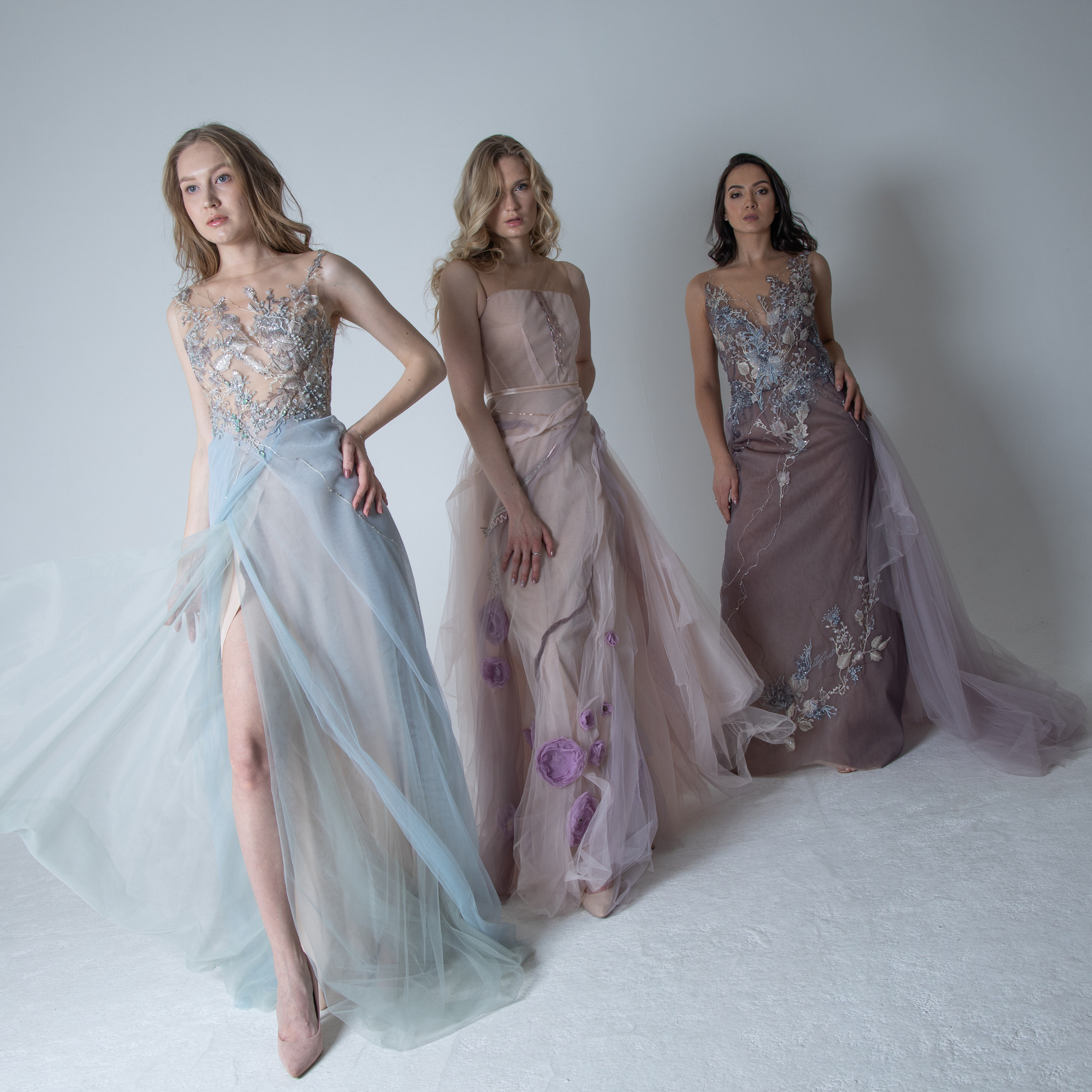 Взрослые. Ручные нарядные платья от дизайнера Галины Галвэл. Galina Galvel