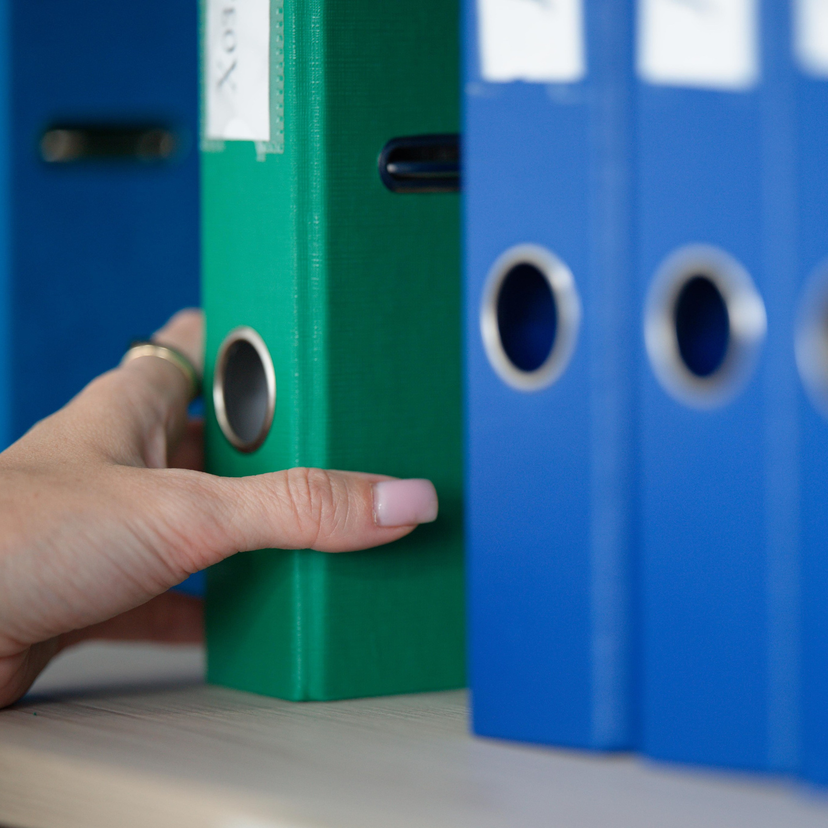 Бухгалтерские папки с отчётностью