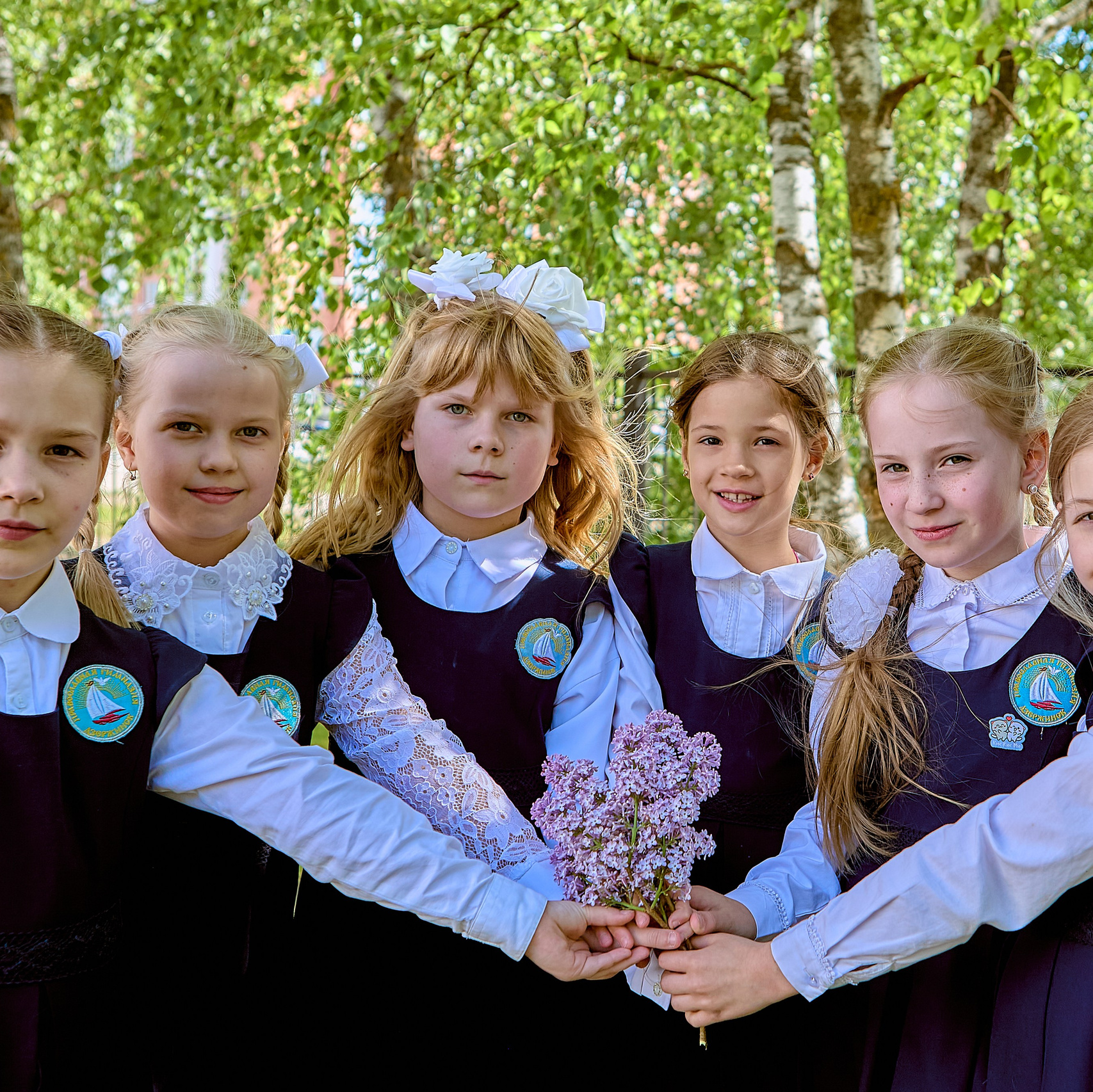 Фотосессия школьников 2 "А" класса в православной Гимназии им. Серафима Саровского. г. Дзержинск