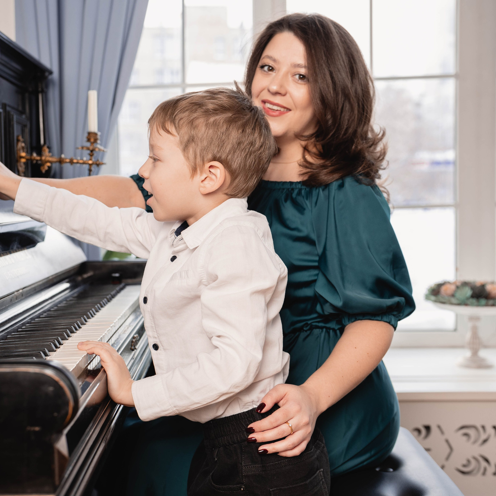Естественная семейная фотосессия в Москве, фотограф Ольга Бабицкая