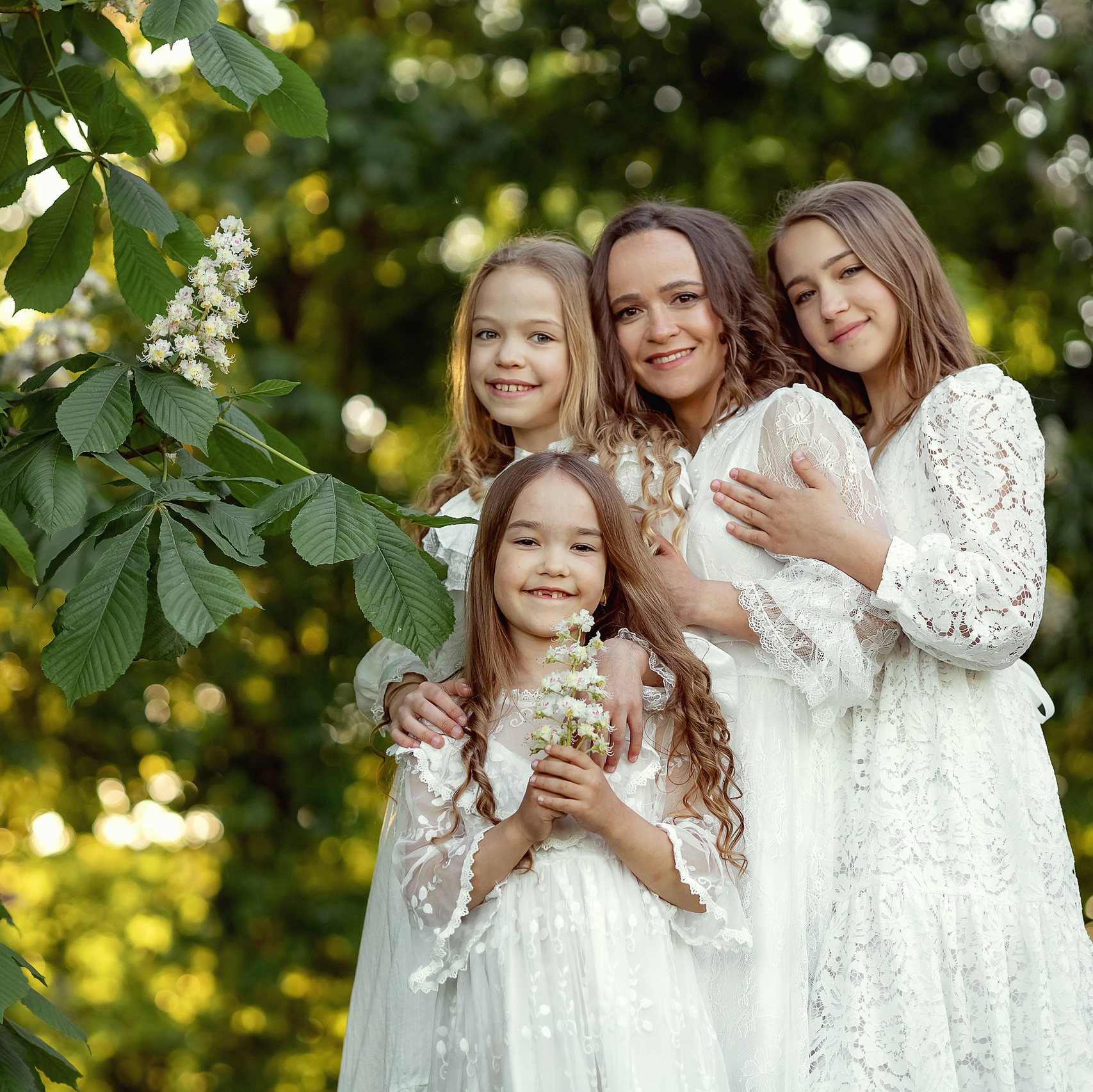 Семейная съемка на природе. Семейный и детский фотограф в Москве Анна Чертополох