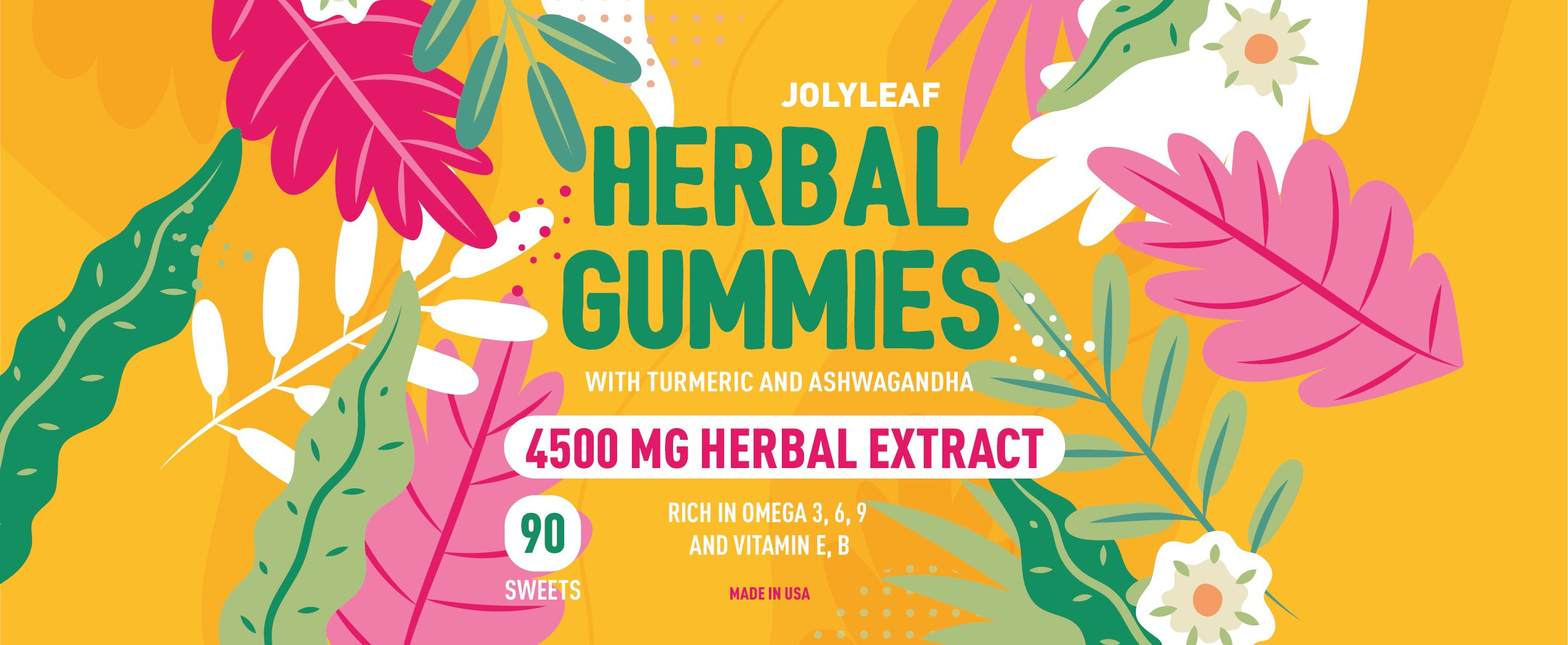 Этикетка Herbal gummies
