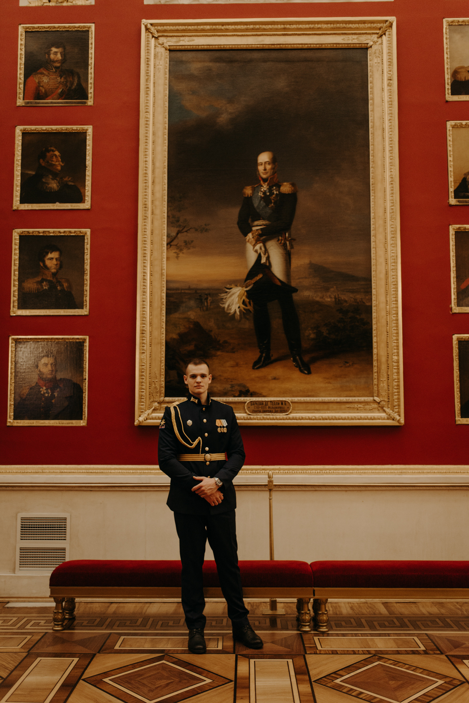 свадебная фотосессия в Эрмитаже