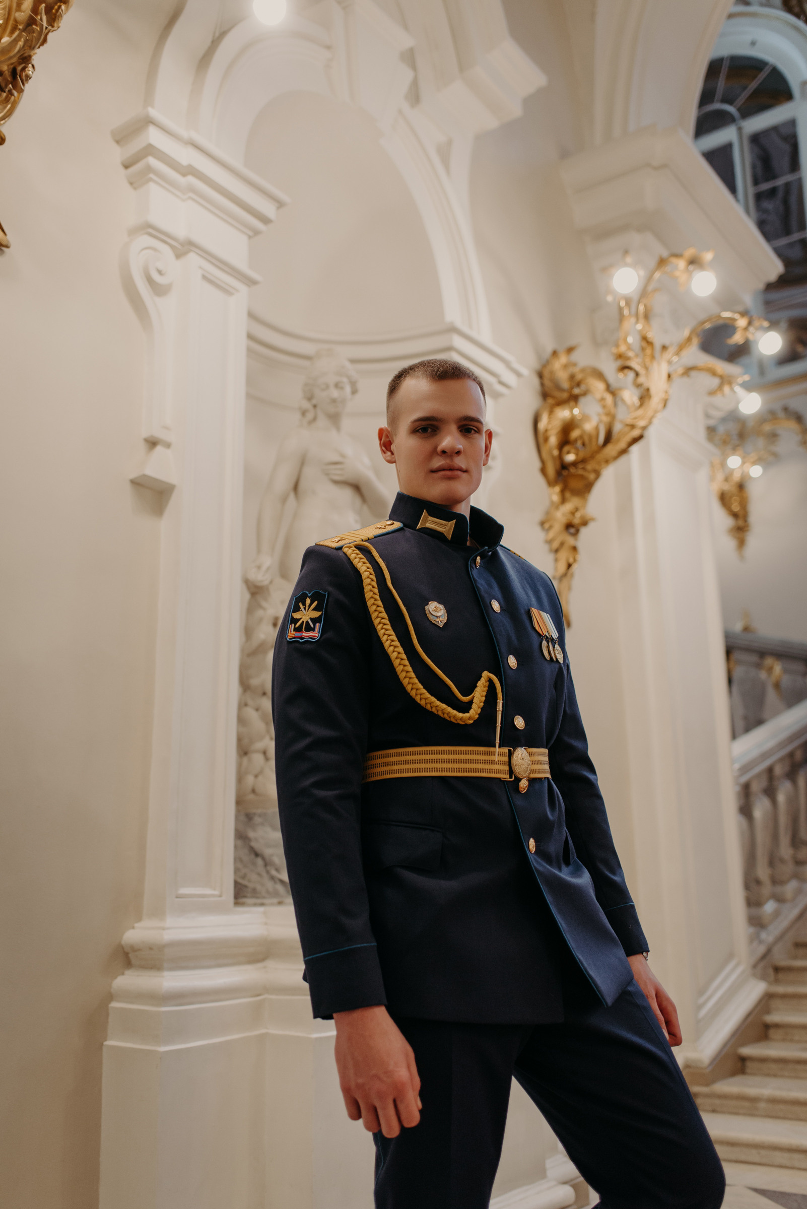 свадебная фотосессия в Эрмитаже