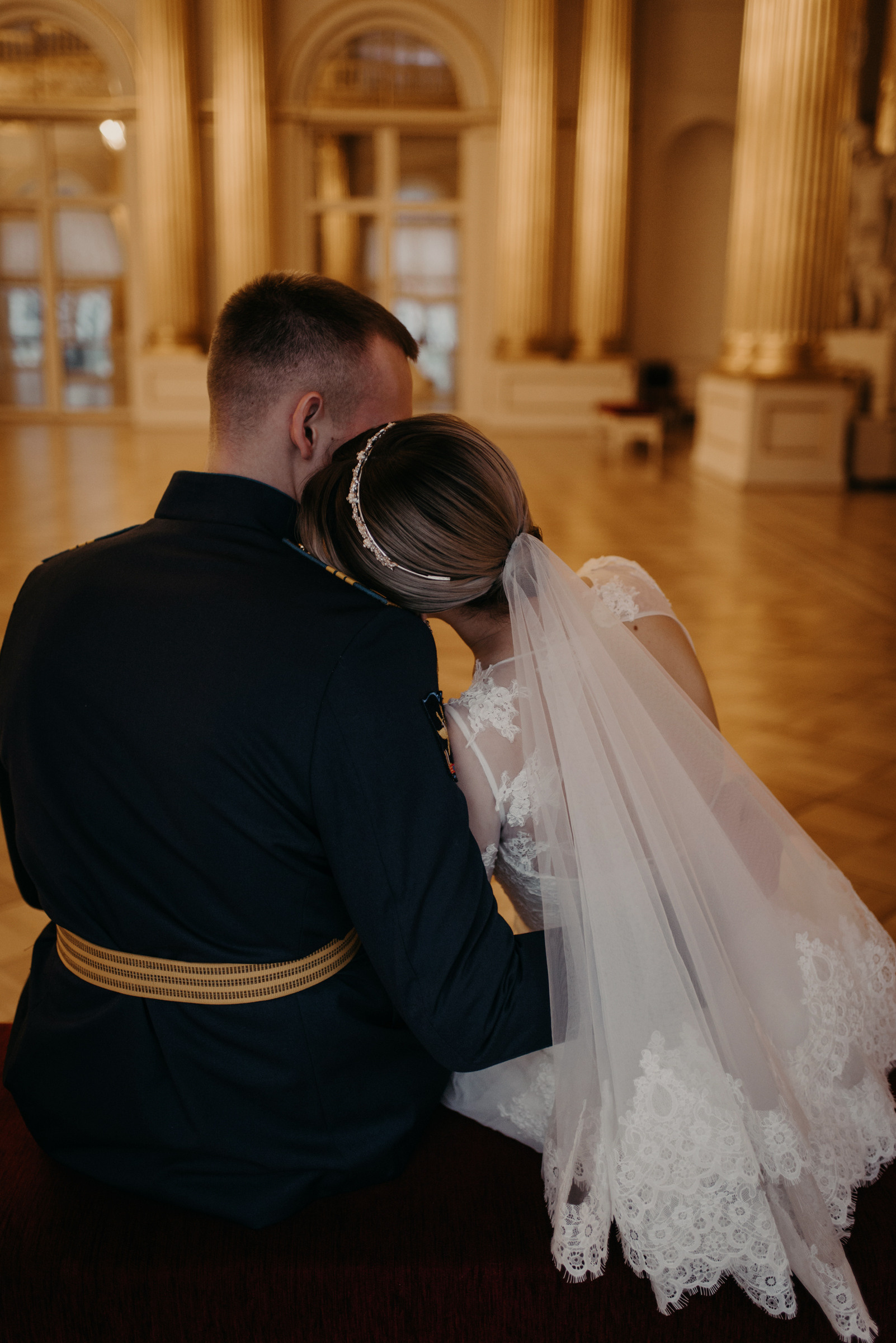 свадебная фотосессия в Эрмитаже