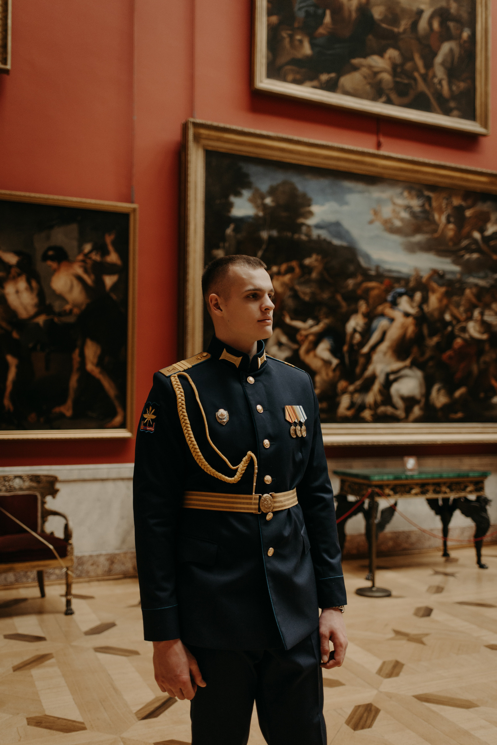 свадебная фотосессия в Эрмитаже