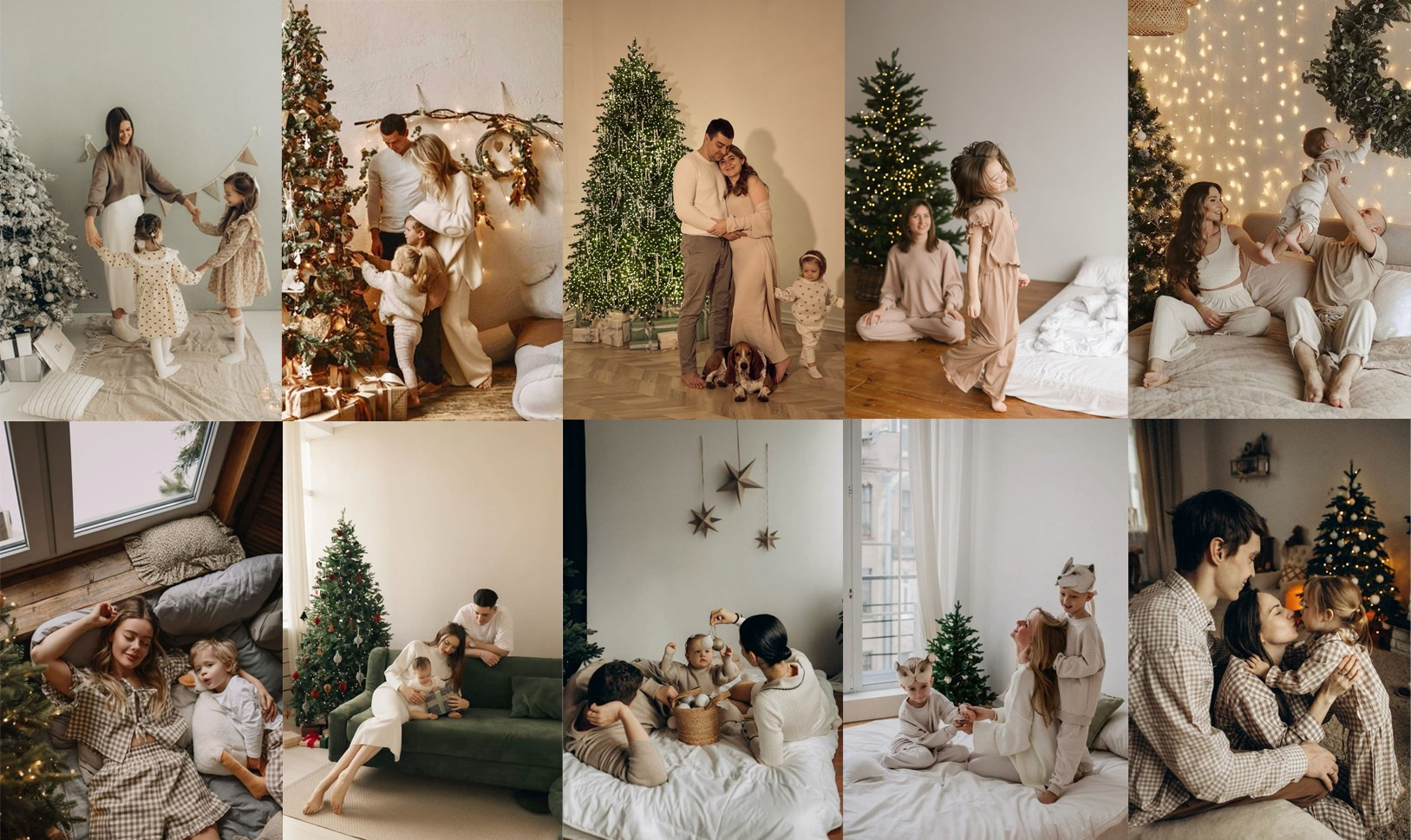 Как выбрать одежду для новогодней семейной съёмки зимой. Фотошкола | Фотограф в Краснодаре Марина Туник