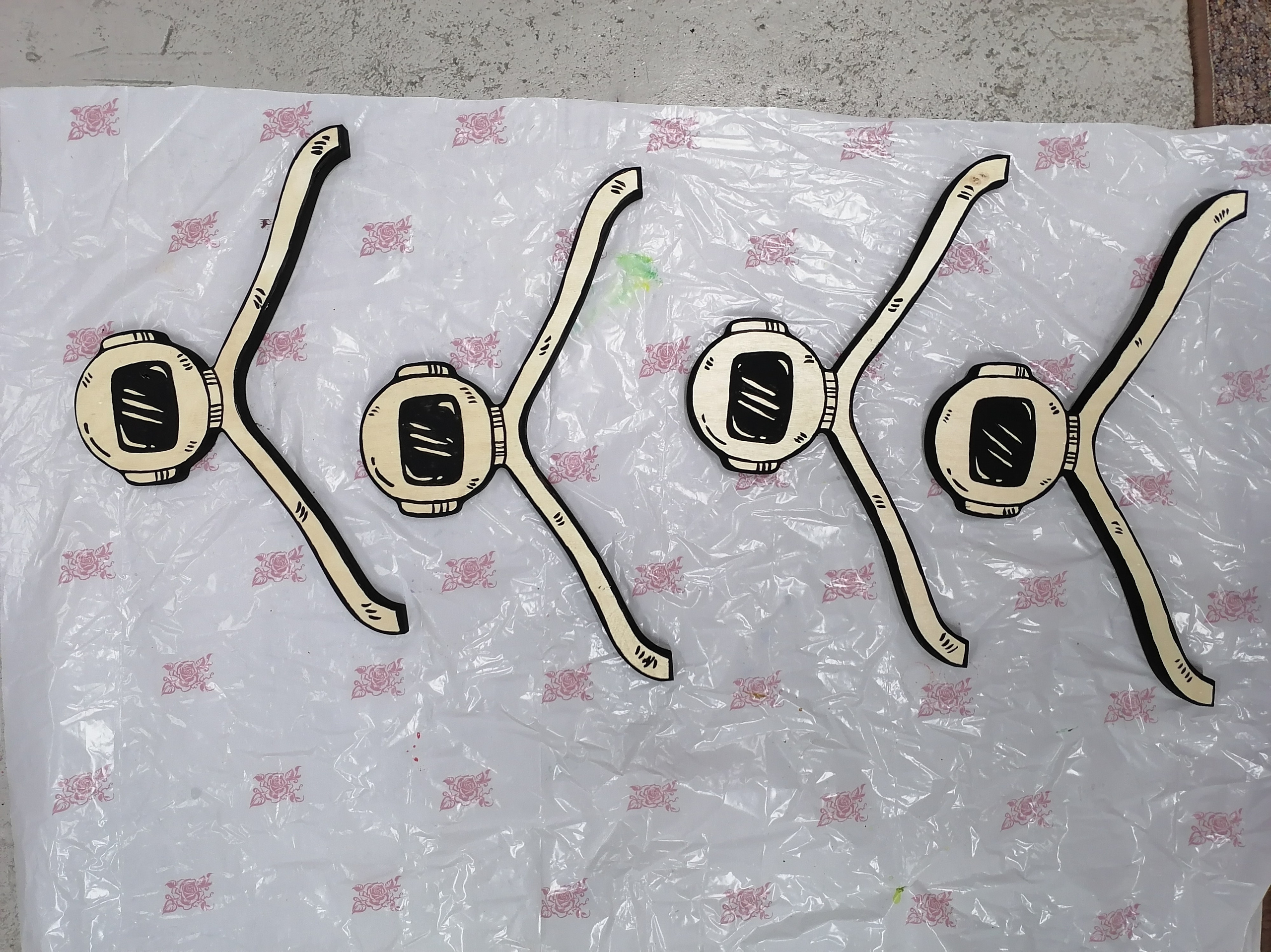 Манекены и Плечики. Художник Рыбак Николай