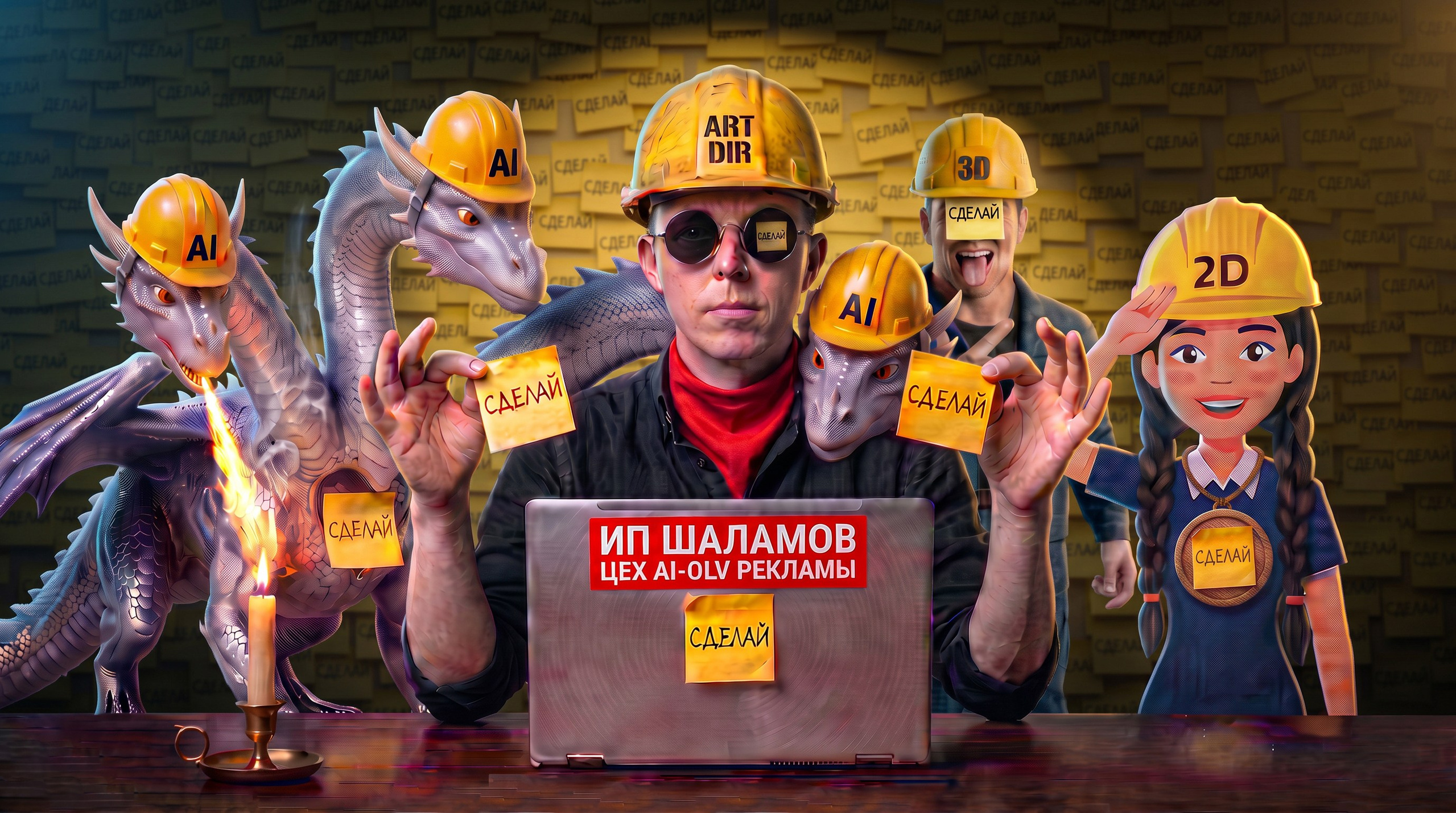 АНИМАЦИЯ + AI. Медиапродюсер Виталий Шаламов